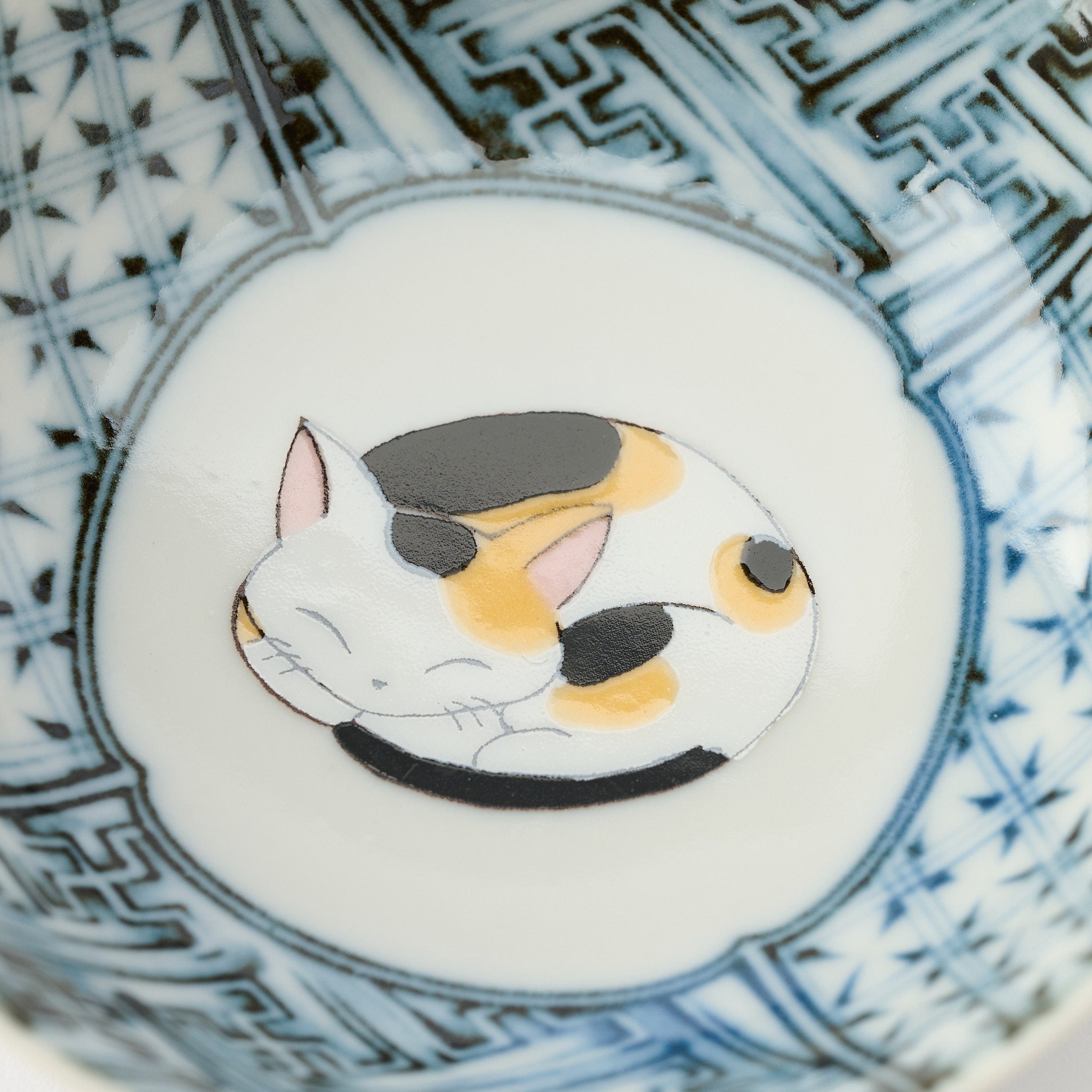 Sleeping Cat Kobachi Small Bowl Set - JAPAN KUTANI SHOP