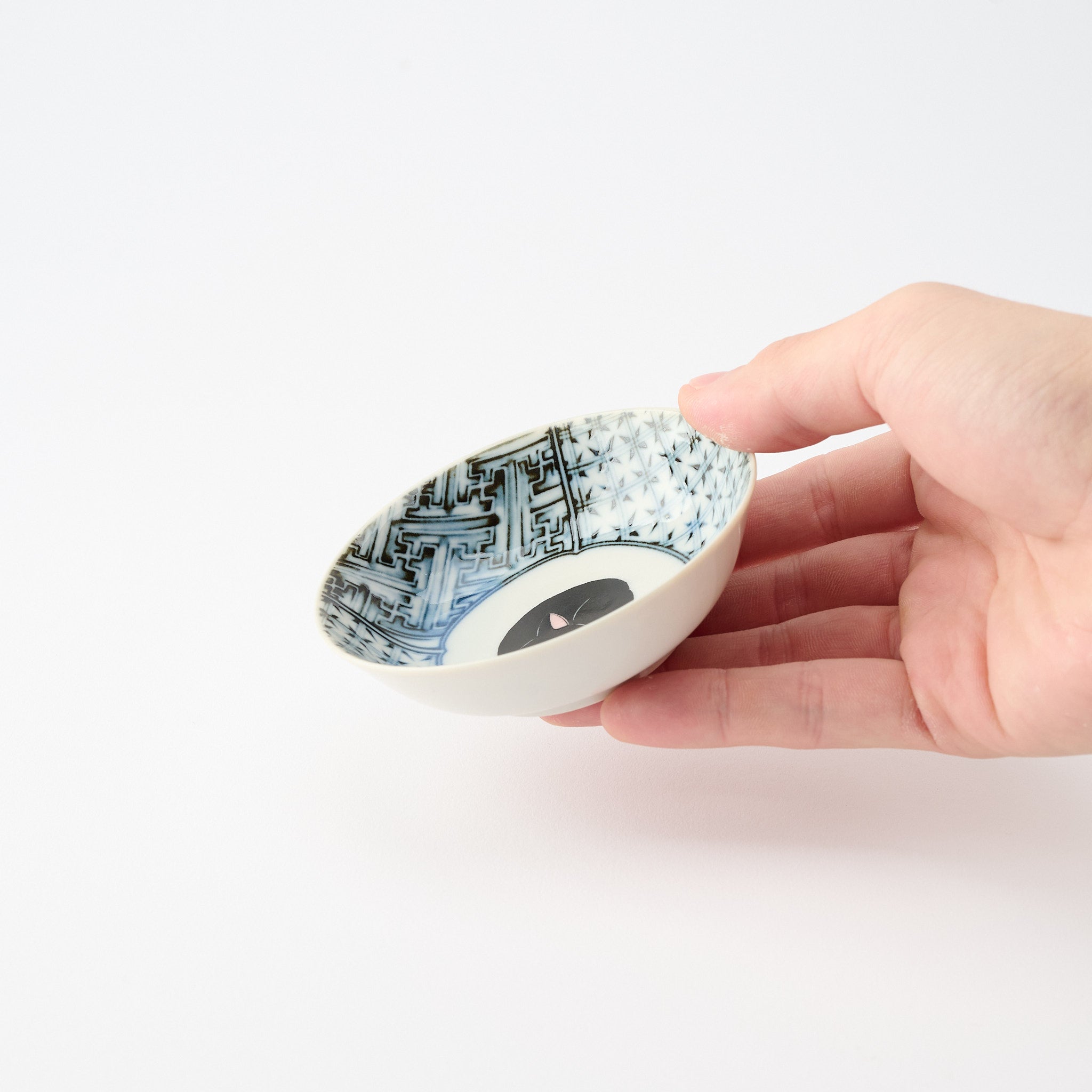 Sleeping Cat Kobachi Small Bowl Set - JAPAN KUTANI SHOP
