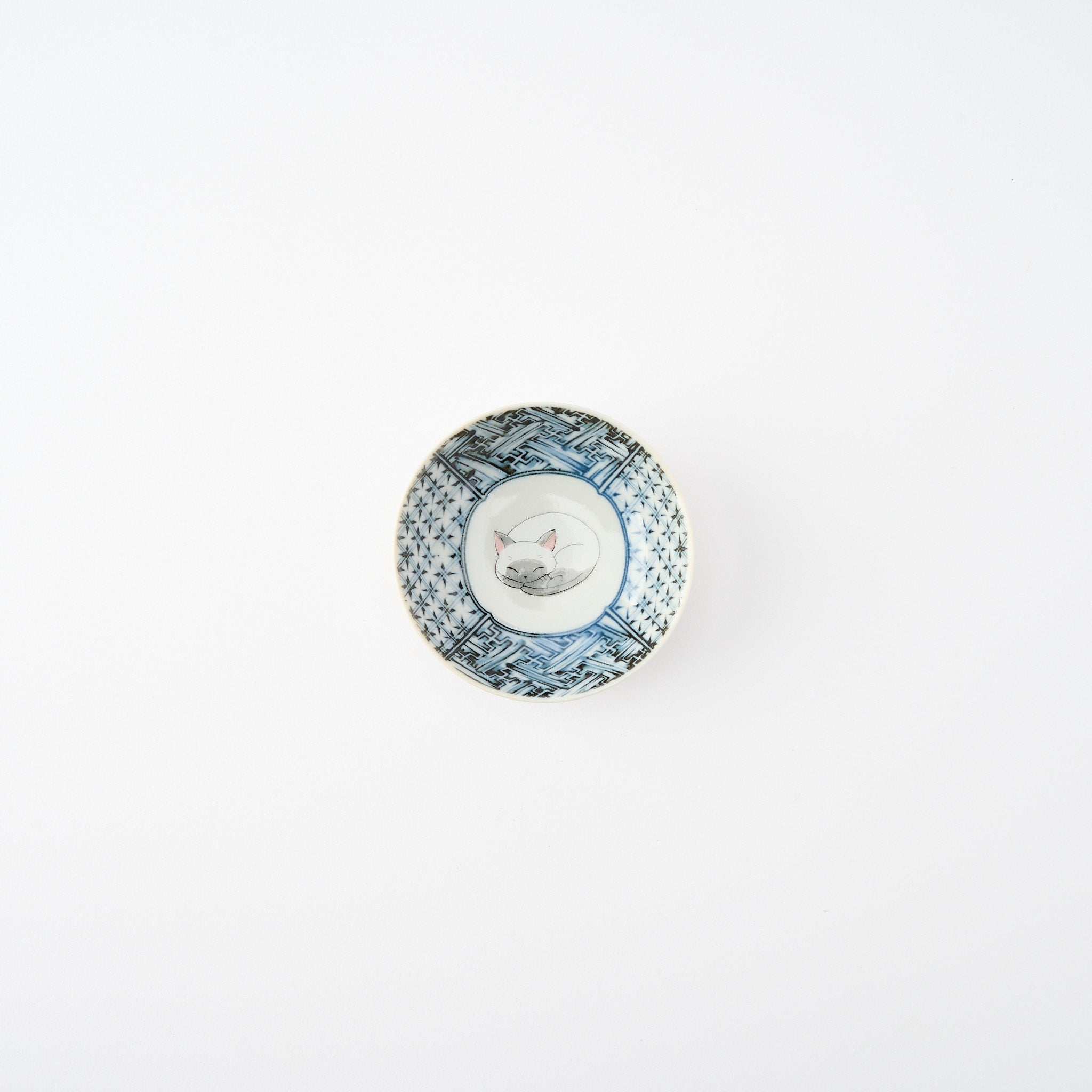 Sleeping Cat Kobachi Small Bowl Set - JAPAN KUTANI SHOP