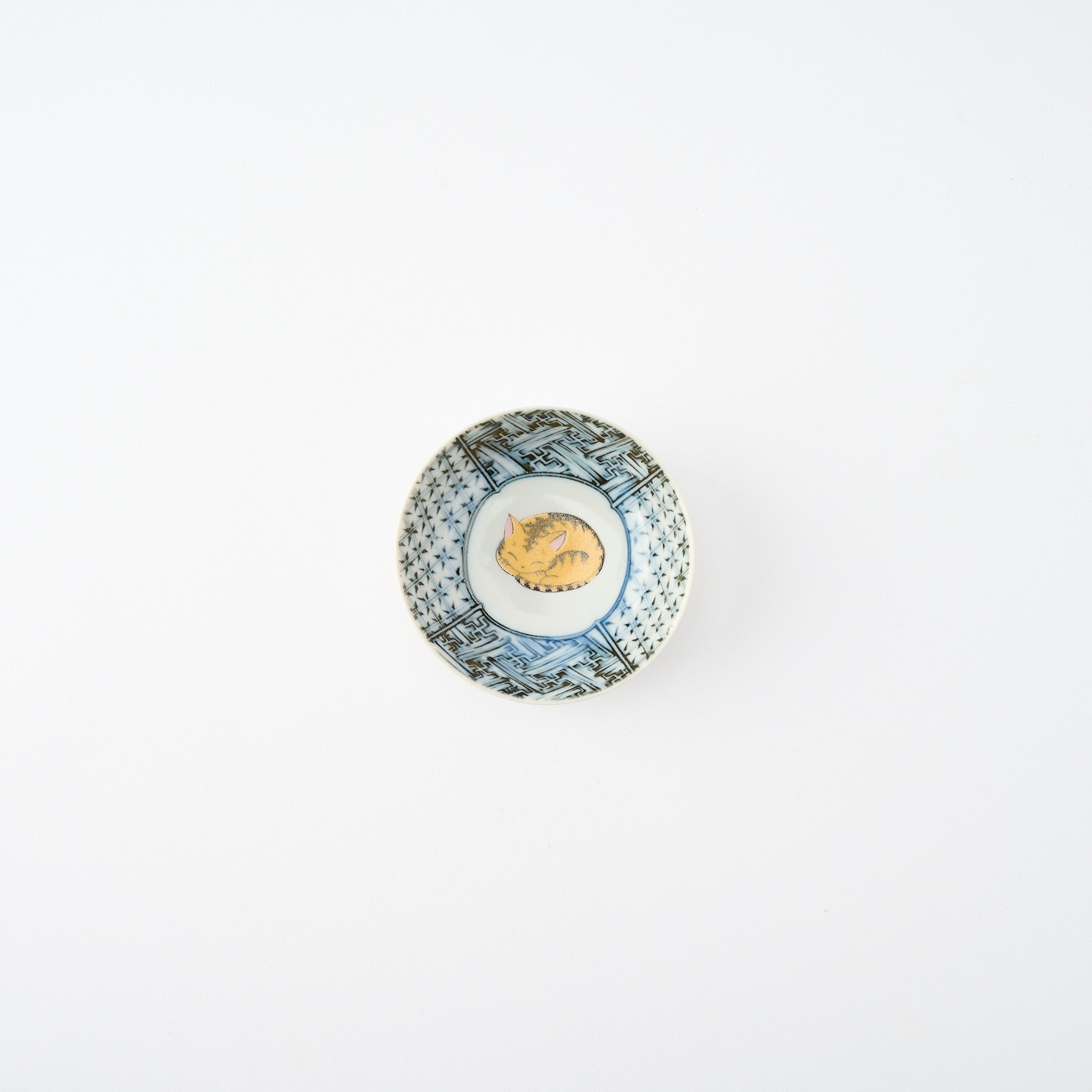 Sleeping Cat Kobachi Small Bowl Set - JAPAN KUTANI SHOP