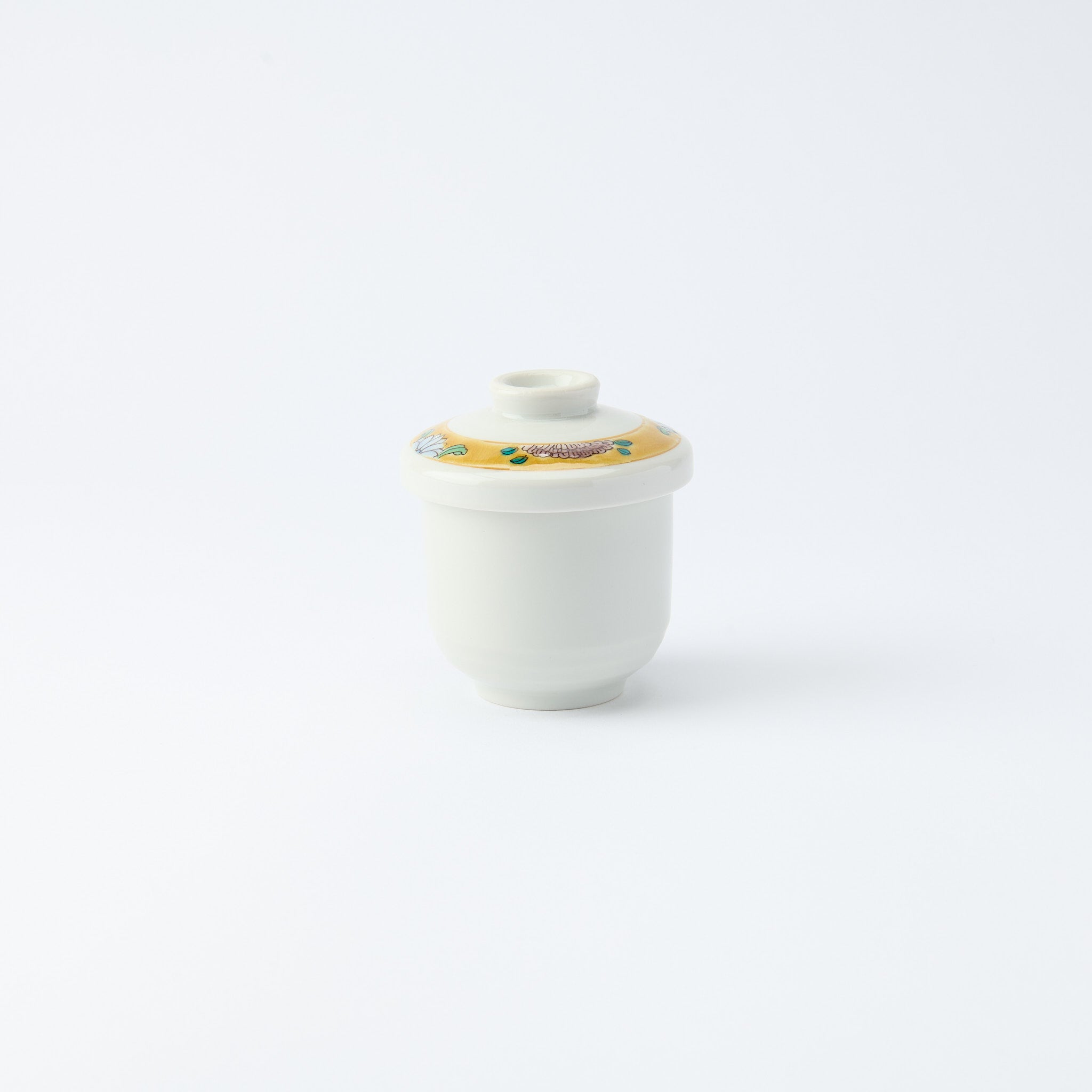 Blooming Peony Chawanmushi Bowl - JAPAN KUTANI SHOP