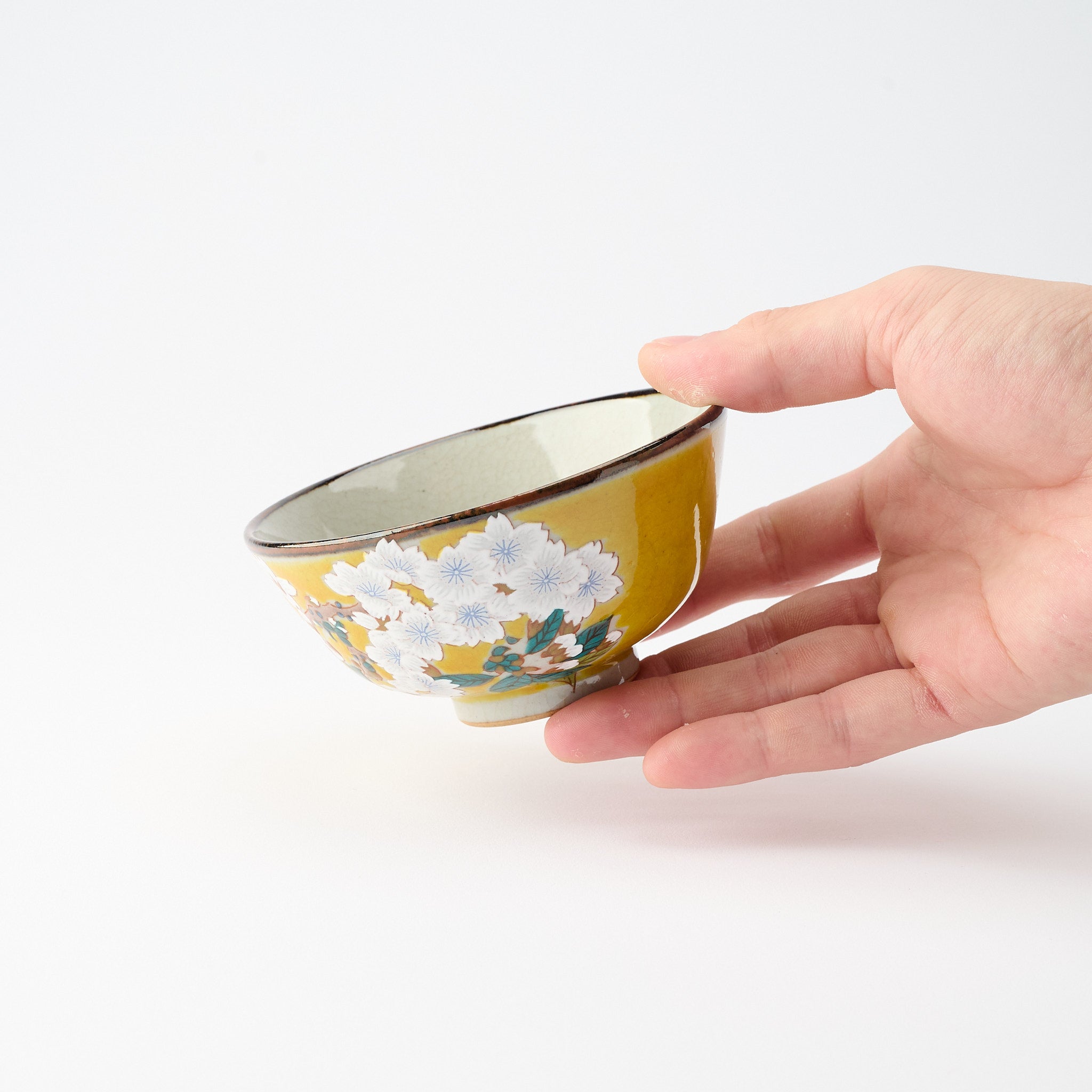 Blooming Sakura Rice Bowl Pair - JAPAN KUTANI SHOP