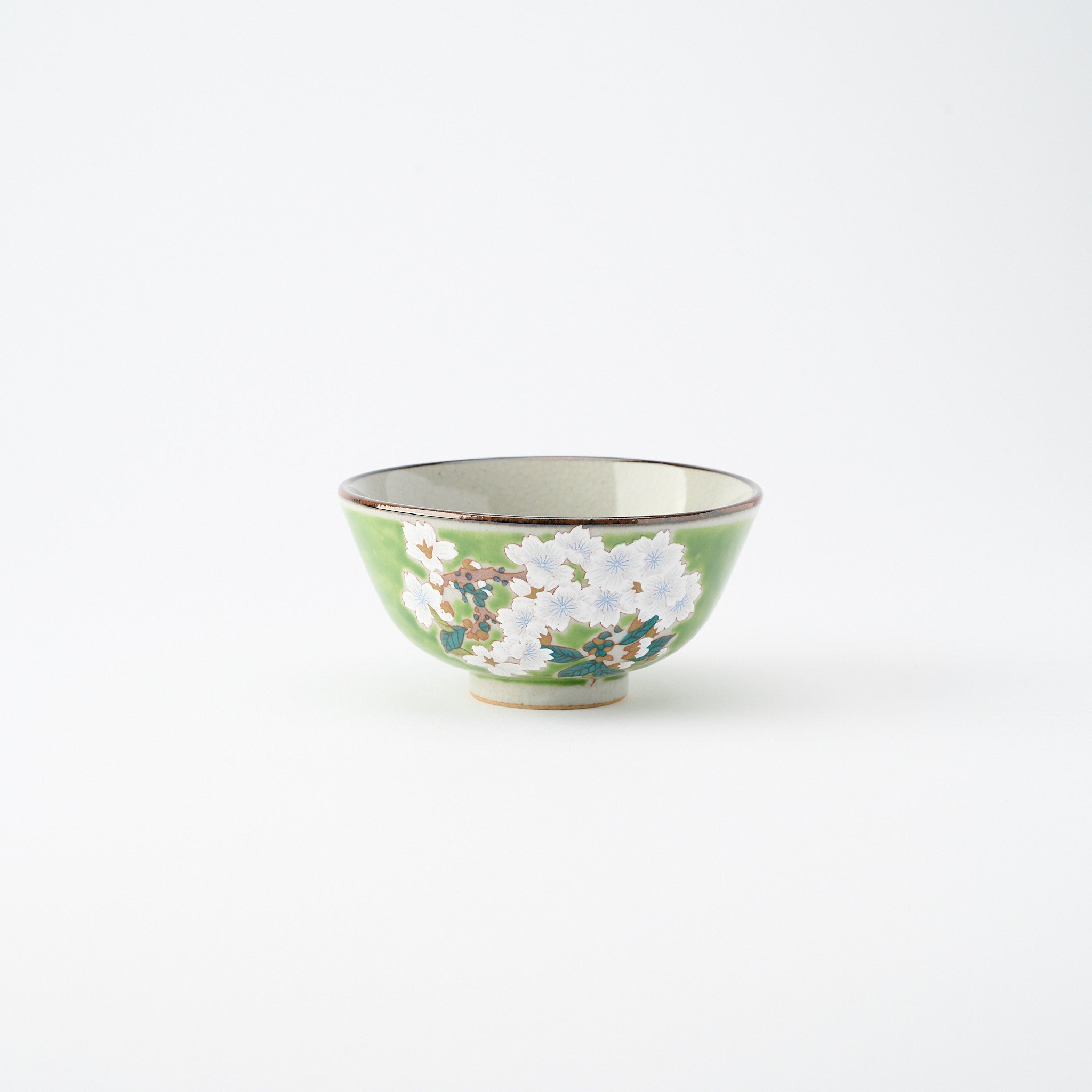 Blooming Sakura Rice Bowl Pair - JAPAN KUTANI SHOP