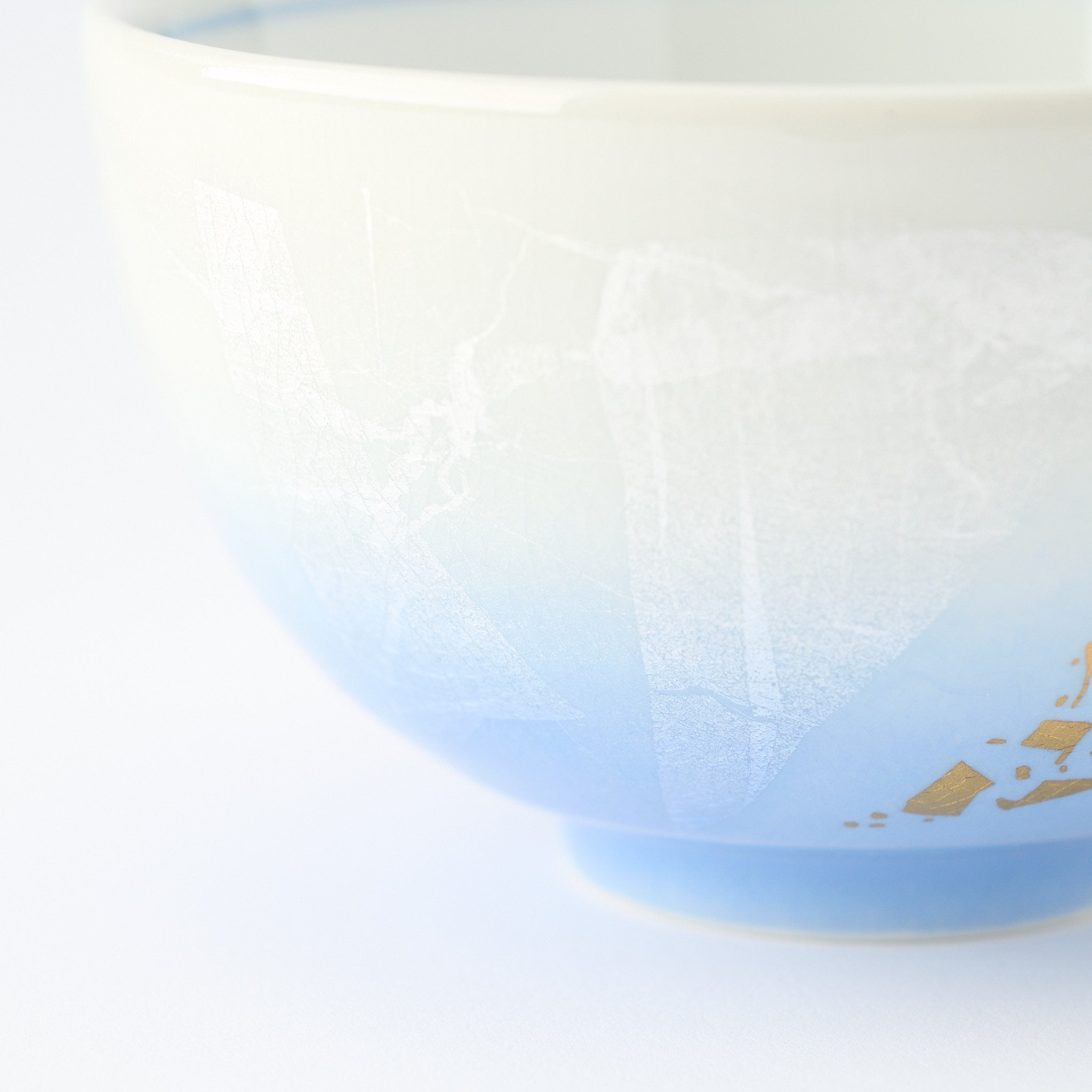 Ginsai with Gold Rice Bowl Pair - JAPAN KUTANI SHOP