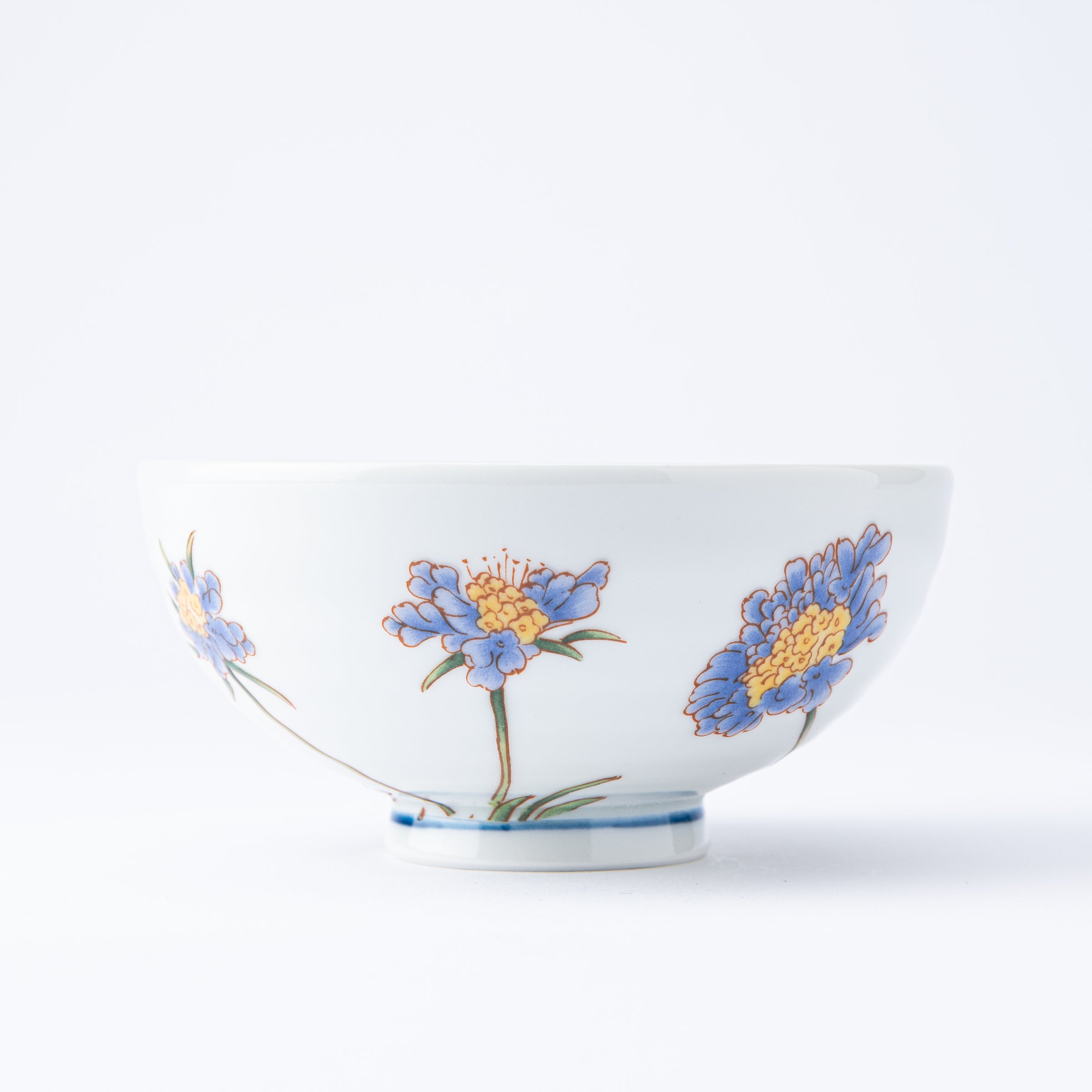 A Year in Bloom Rice Bowl Rice Bowl - JAPAN KUTANI SHOP
