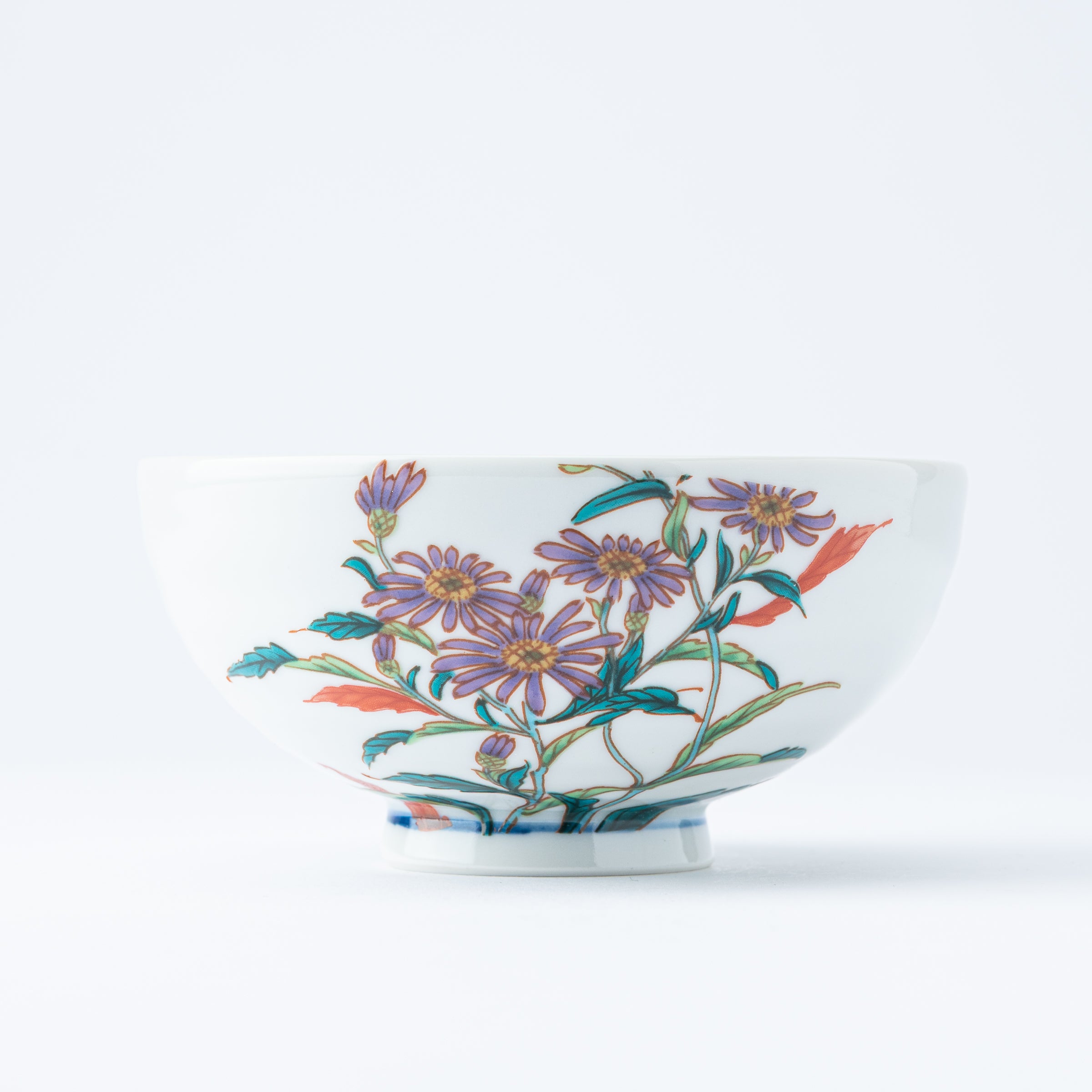 A Year in Bloom Rice Bowl Rice Bowl - JAPAN KUTANI SHOP