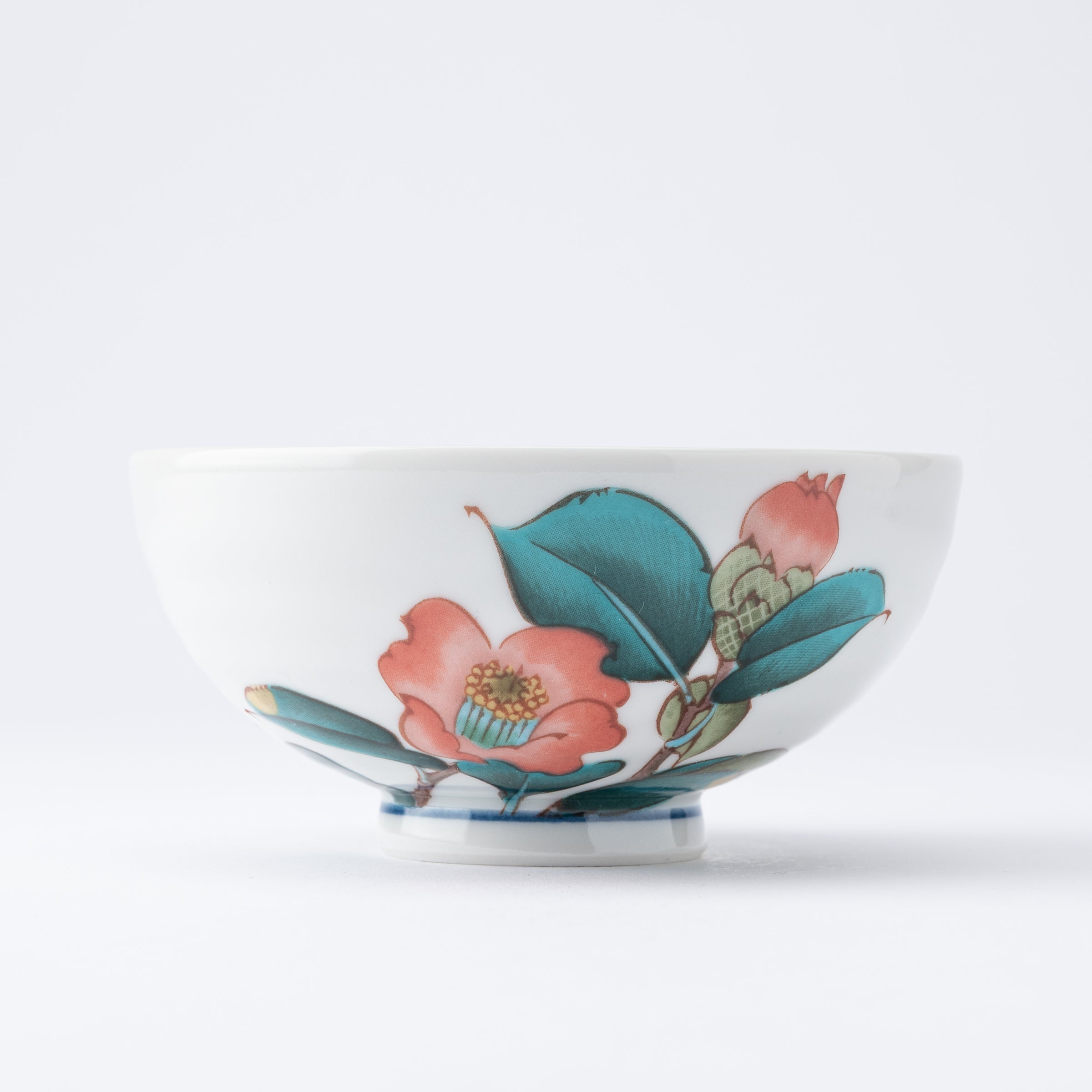 A Year in Bloom Rice Bowl Rice Bowl - JAPAN KUTANI SHOP