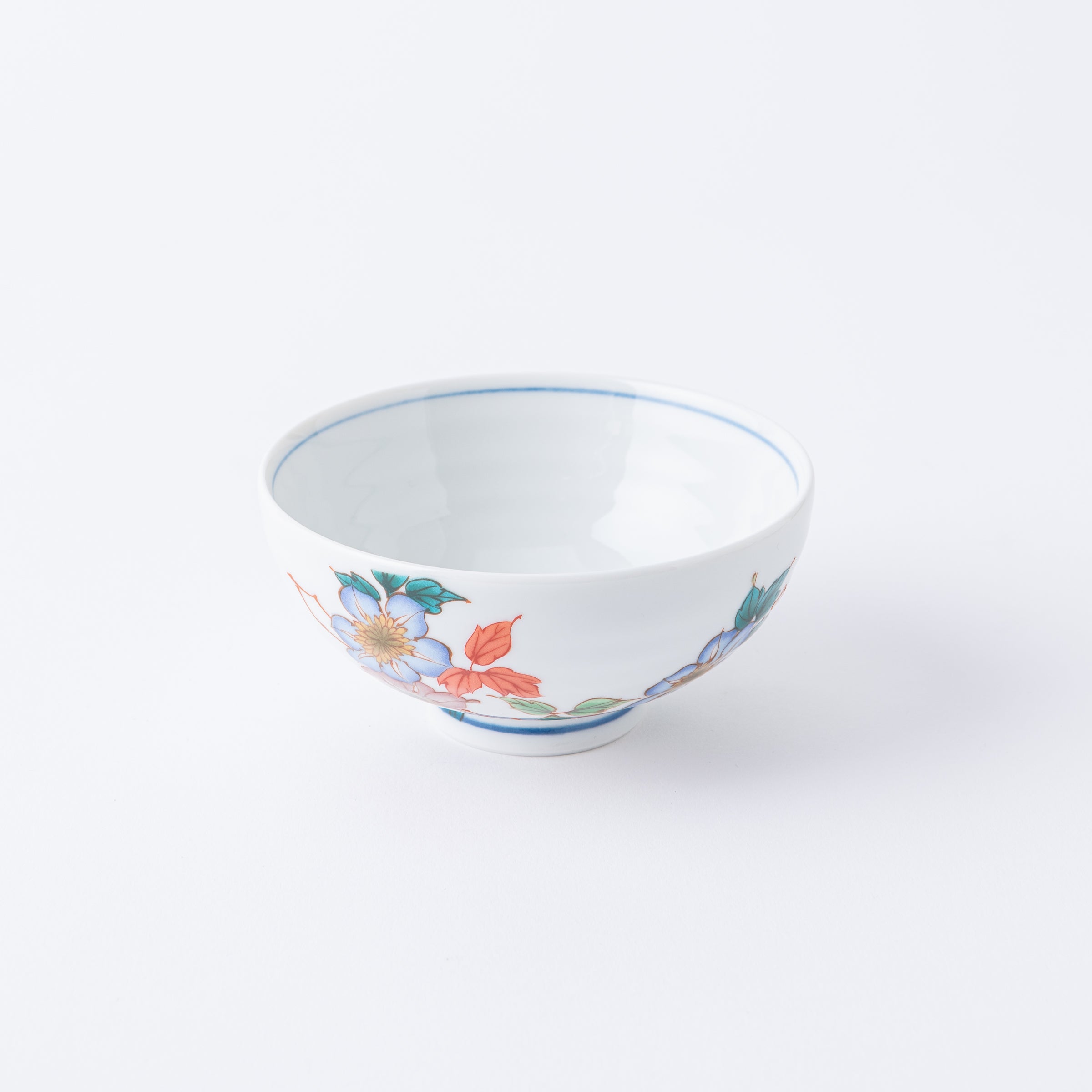 A Year in Bloom Rice Bowl Rice Bowl - JAPAN KUTANI SHOP