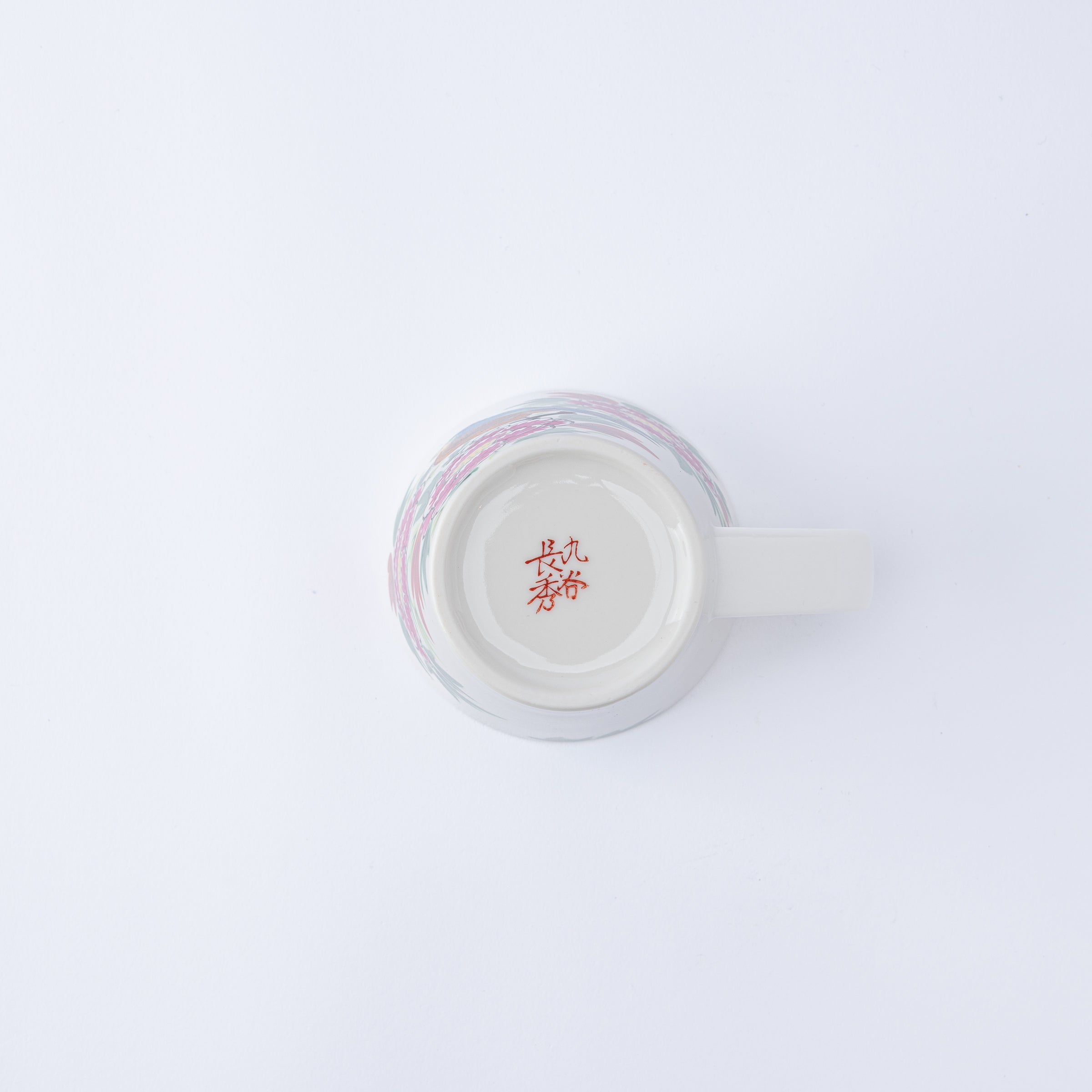 ビッグマグカップ 花に鳥 - JAPAN KUTANI SHOP