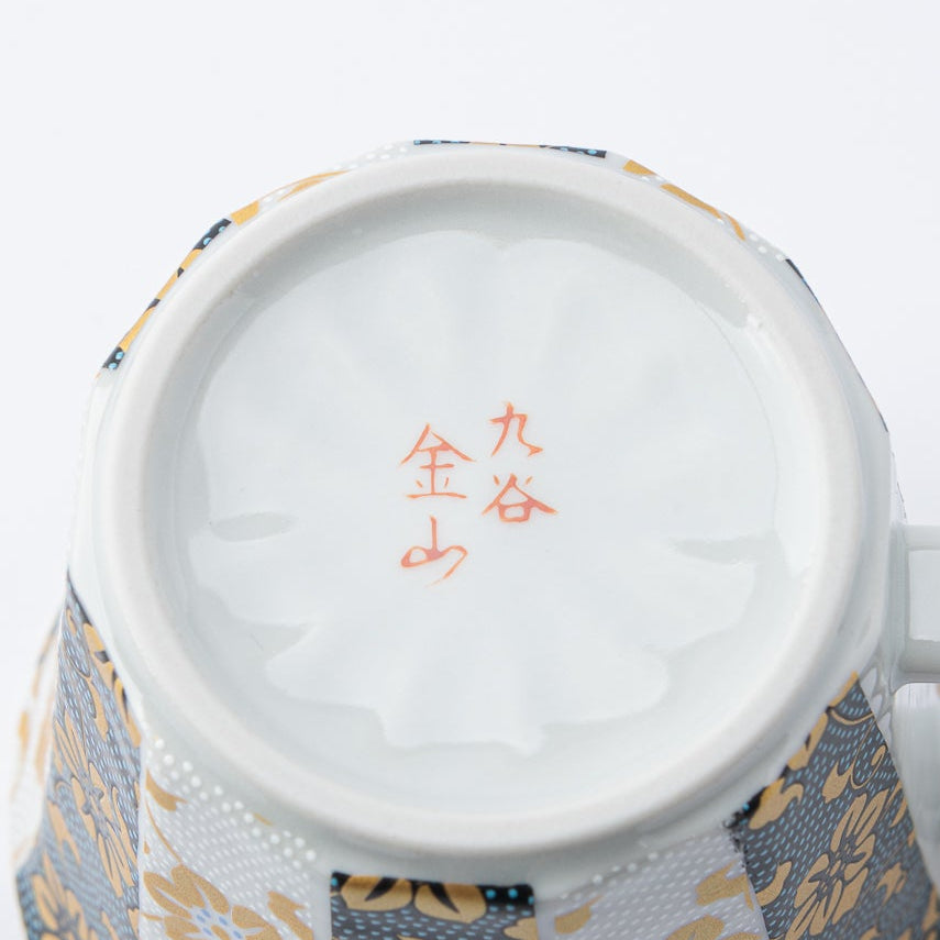 Clematis Chibu Mug - JAPAN KUTANI SHOP