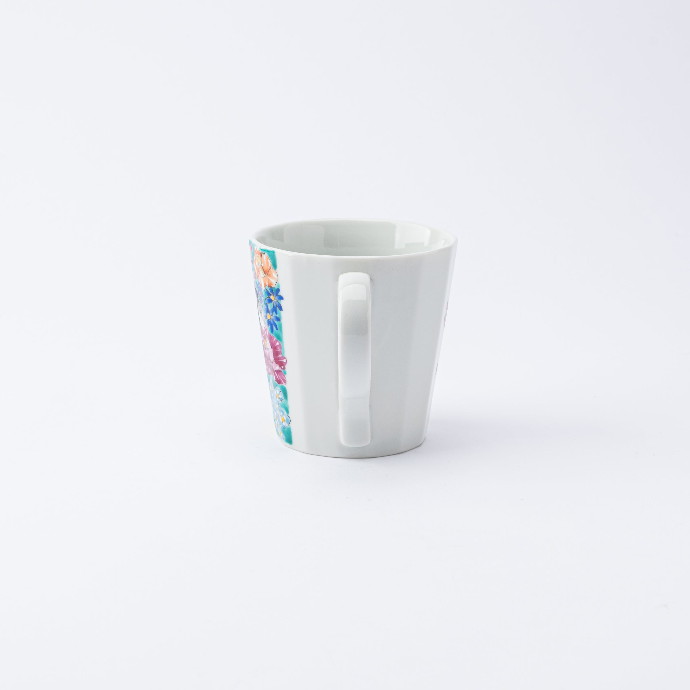 マグカップ 小鳥花詰 - JAPAN KUTANI SHOP