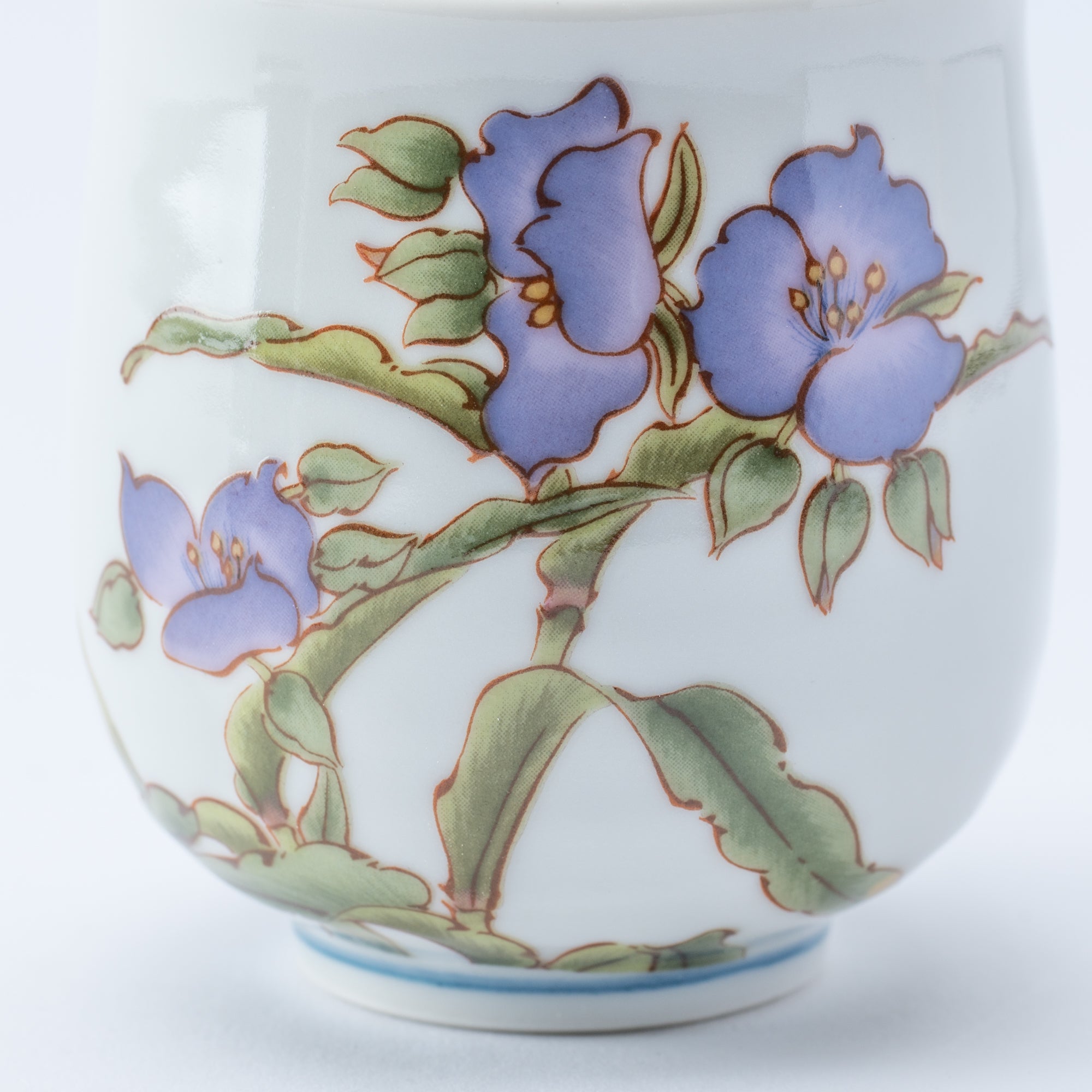 A Year in Bloom Yunomi Japanese Teacup - JAPAN KUTANI SHOP