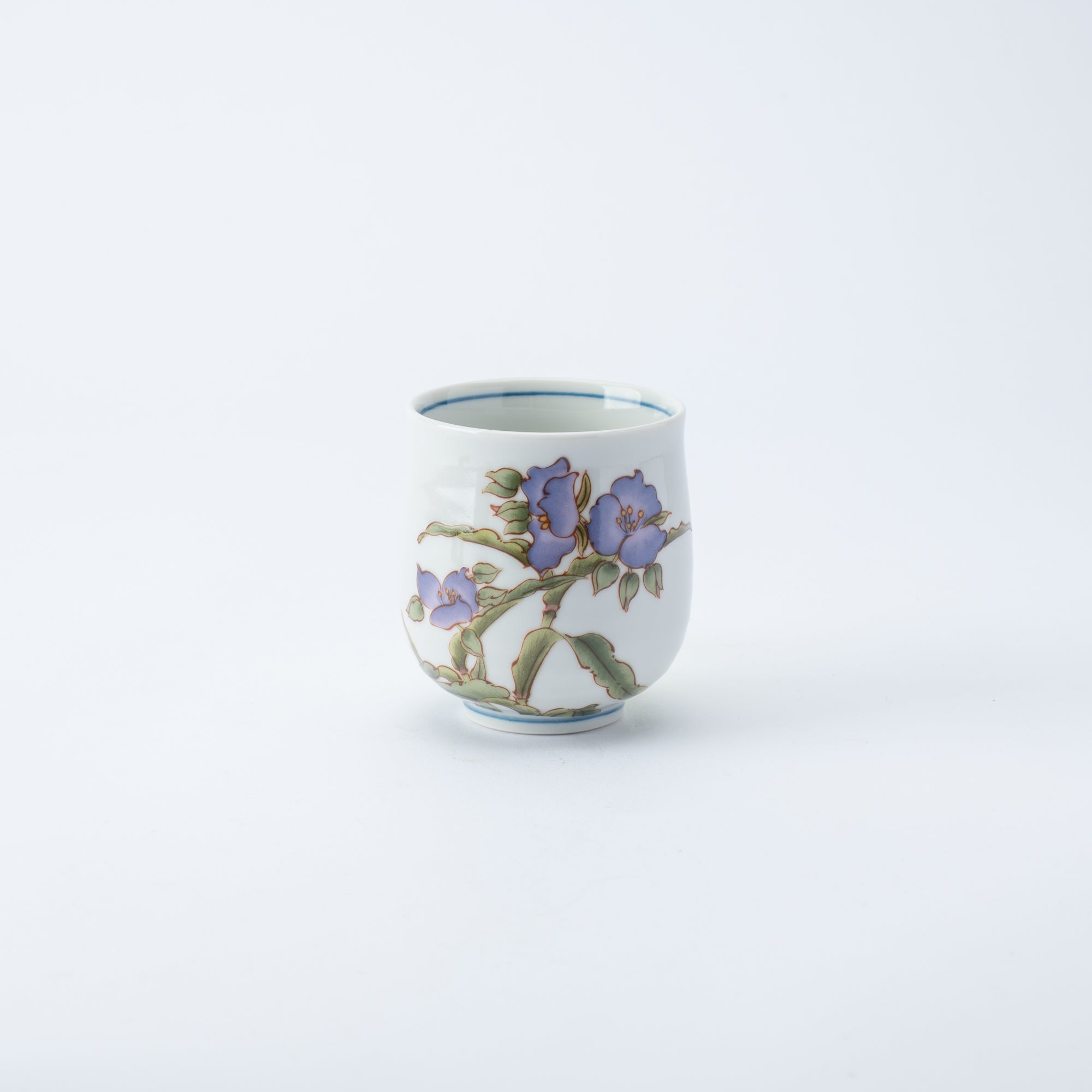 A Year in Bloom Yunomi Japanese Teacup - JAPAN KUTANI SHOP