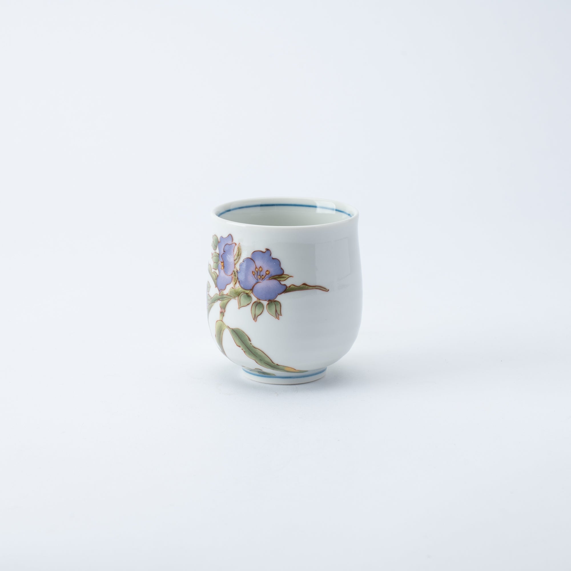 A Year in Bloom Yunomi Japanese Teacup - JAPAN KUTANI SHOP
