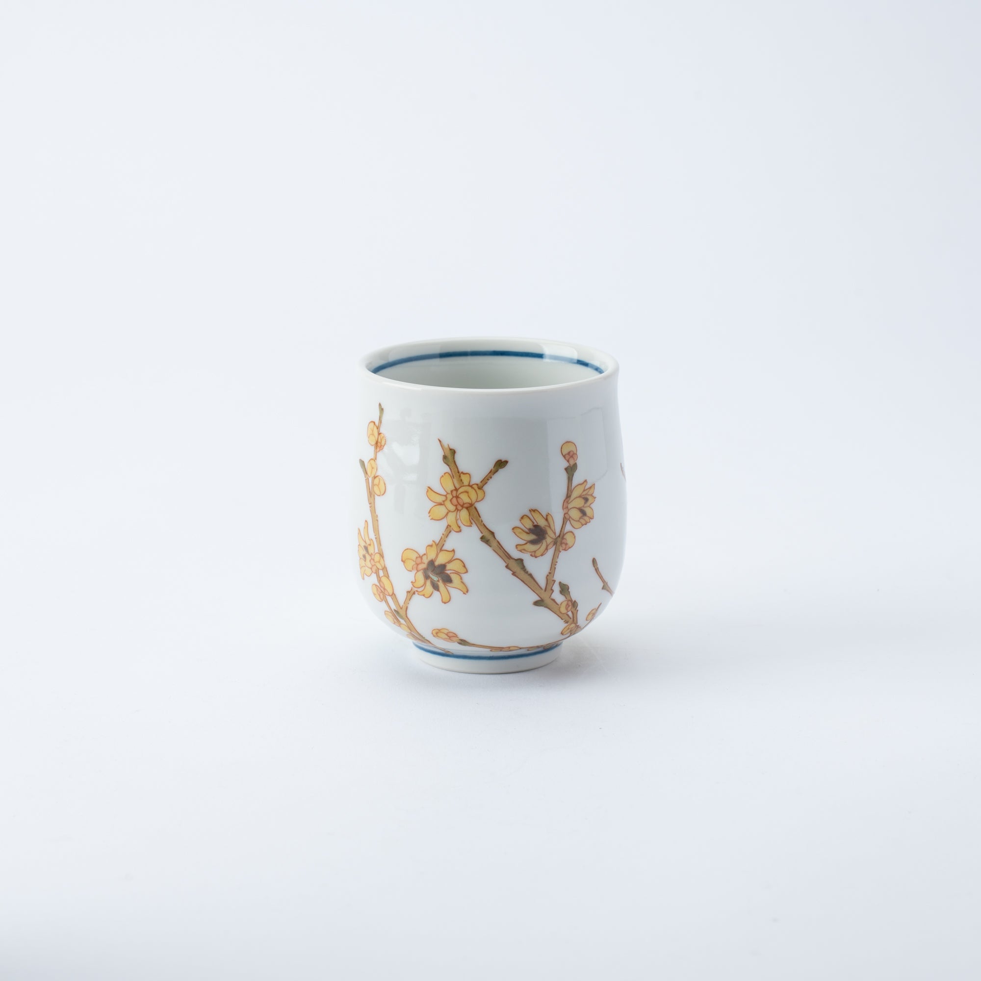 A Year in Bloom Yunomi Japanese Teacup - JAPAN KUTANI SHOP