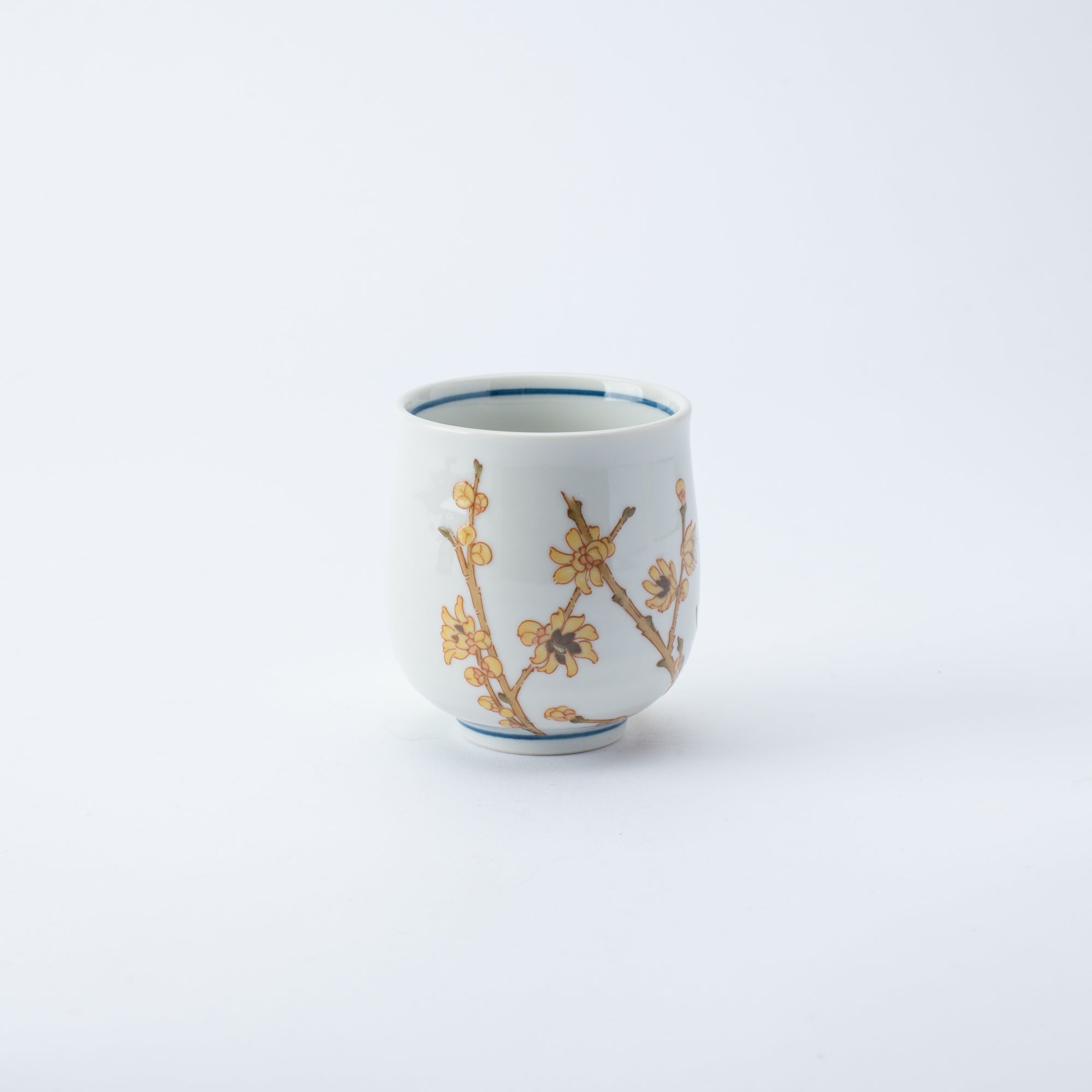 A Year in Bloom Yunomi Japanese Teacup - JAPAN KUTANI SHOP