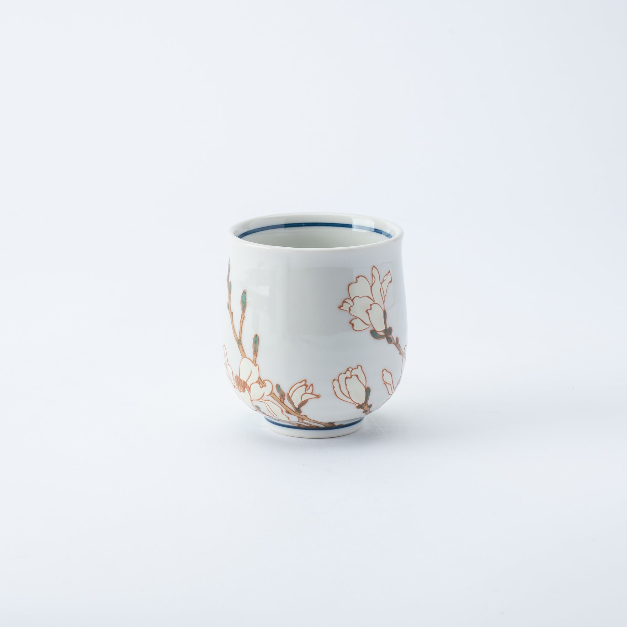 A Year in Bloom Yunomi Japanese Teacup - JAPAN KUTANI SHOP