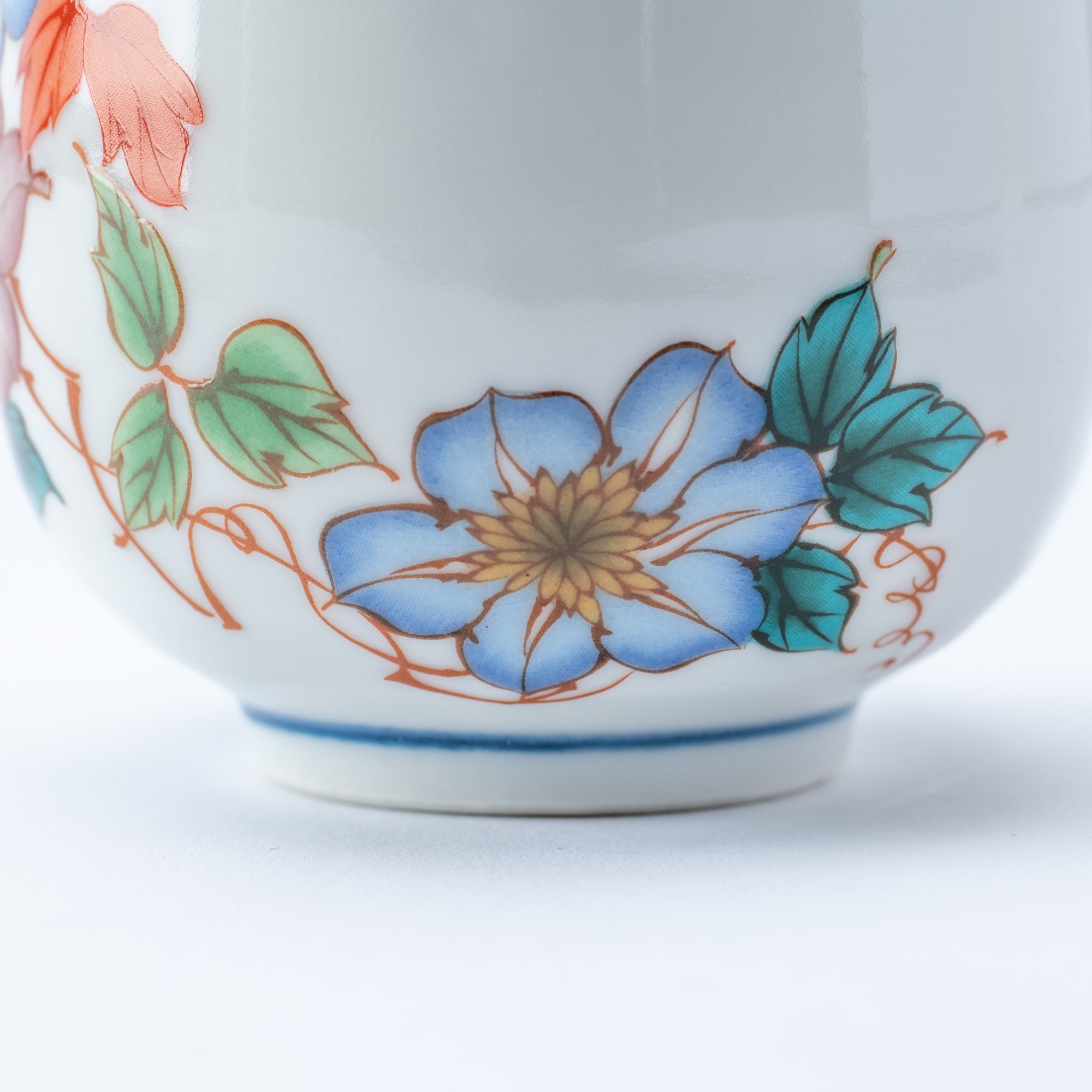 A Year in Bloom Yunomi Japanese Teacup - JAPAN KUTANI SHOP