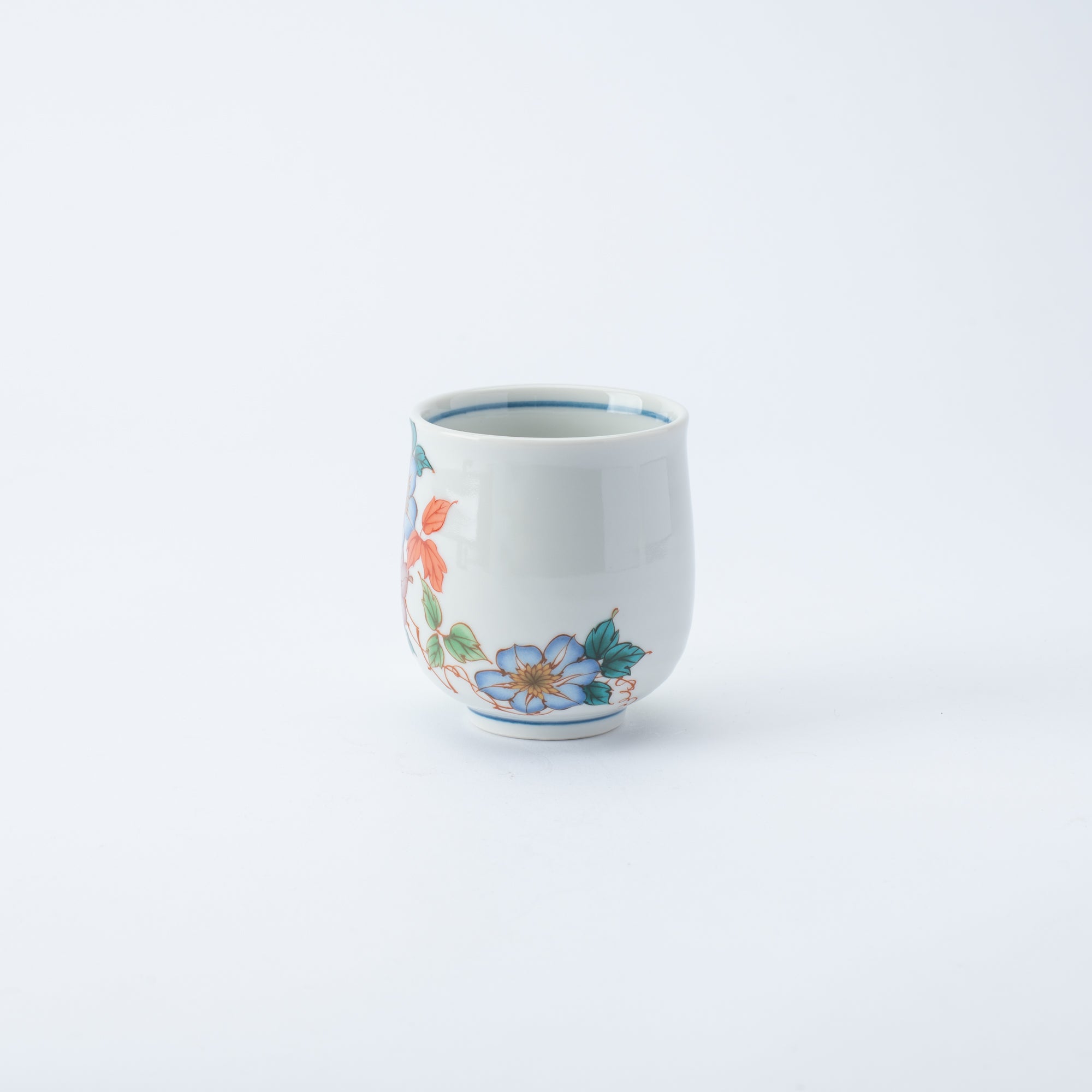 A Year in Bloom Yunomi Japanese Teacup - JAPAN KUTANI SHOP