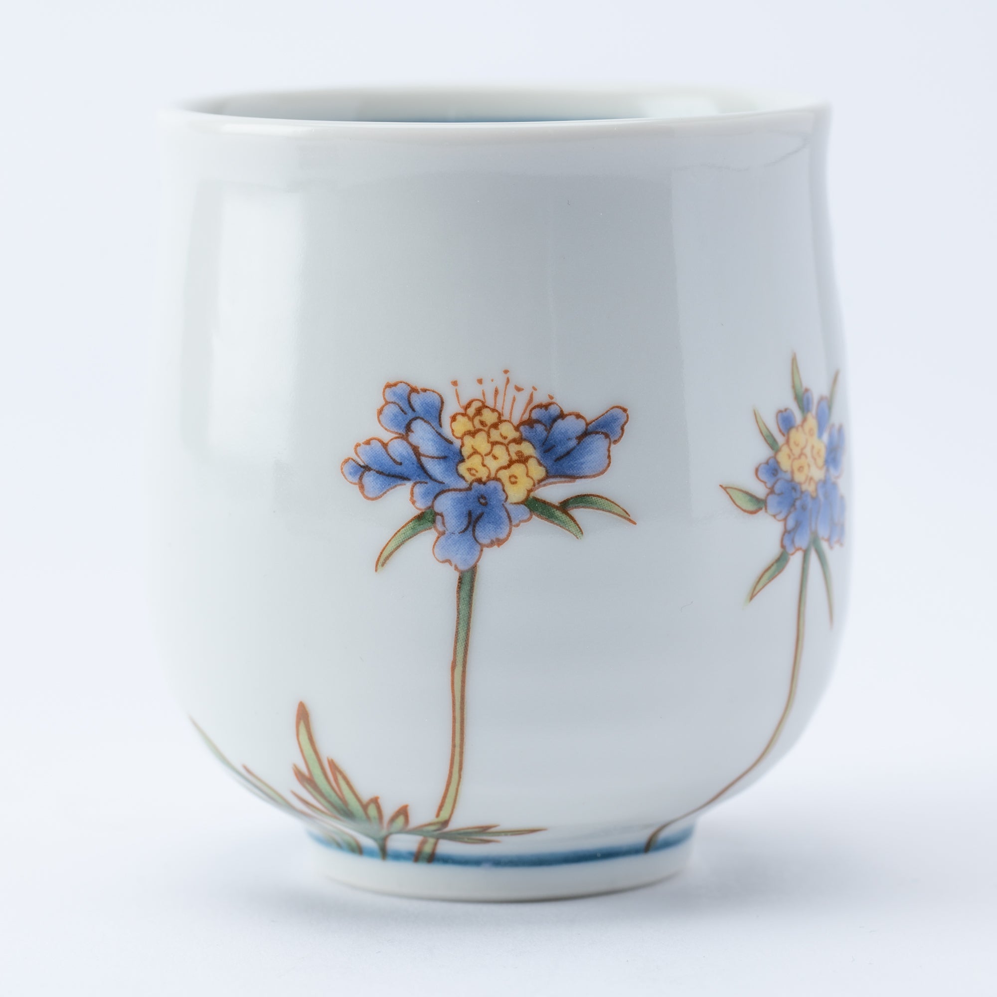A Year in Bloom Yunomi Japanese Teacup - JAPAN KUTANI SHOP