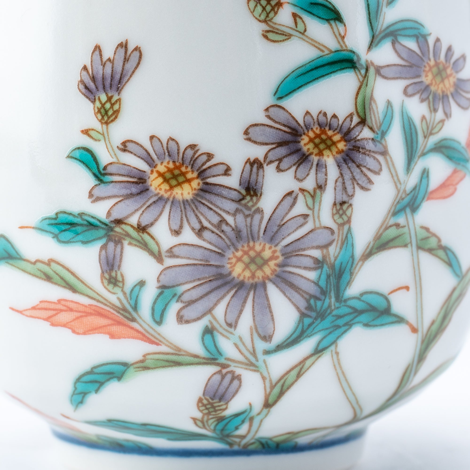 A Year in Bloom Yunomi Japanese Teacup - JAPAN KUTANI SHOP