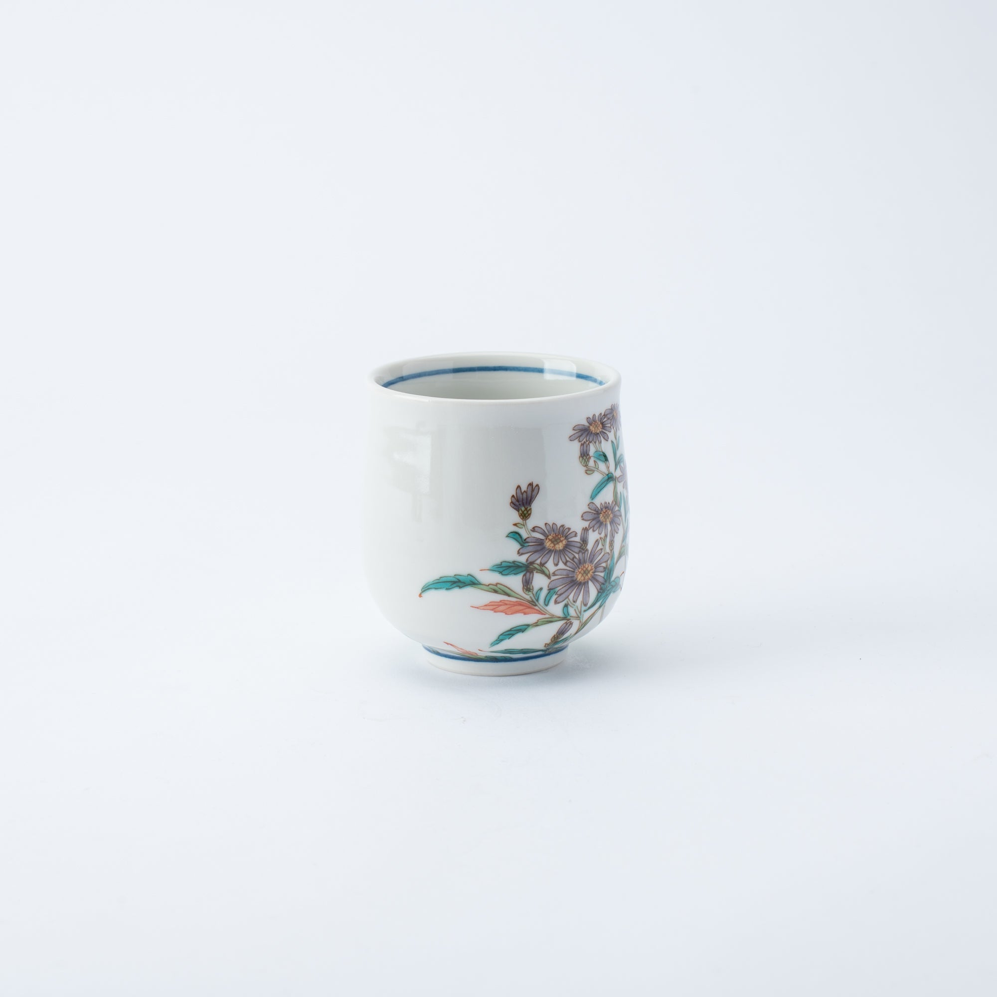 A Year in Bloom Yunomi Japanese Teacup - JAPAN KUTANI SHOP