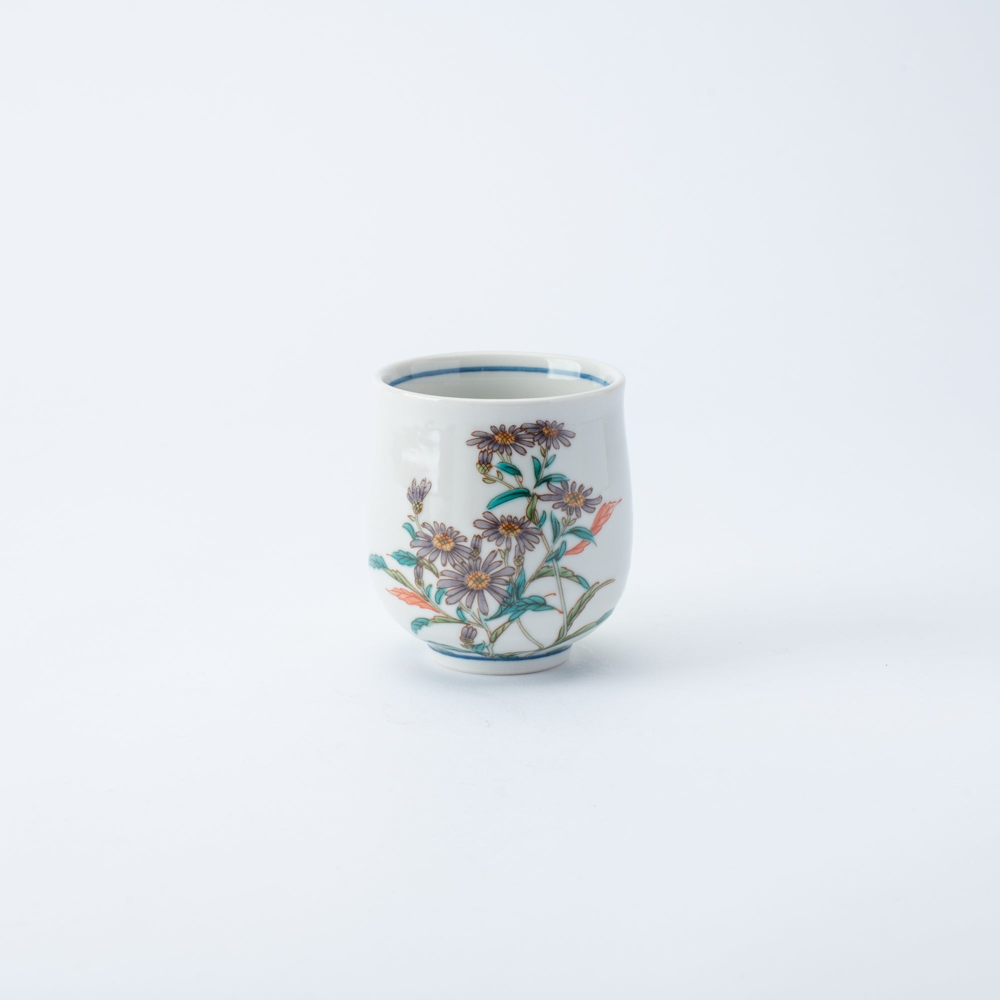 A Year in Bloom Yunomi Japanese Teacup - JAPAN KUTANI SHOP