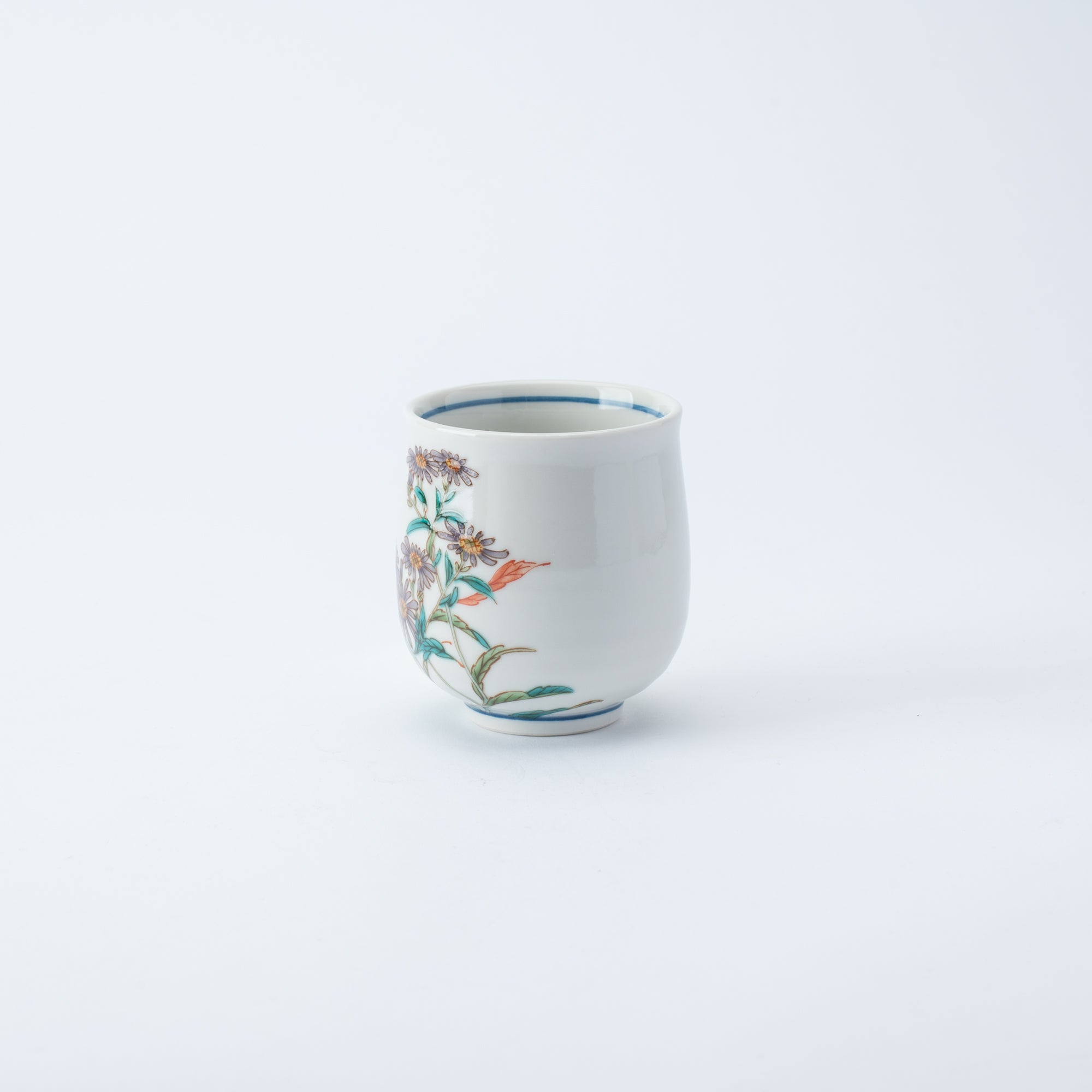 A Year in Bloom Yunomi Japanese Teacup - JAPAN KUTANI SHOP