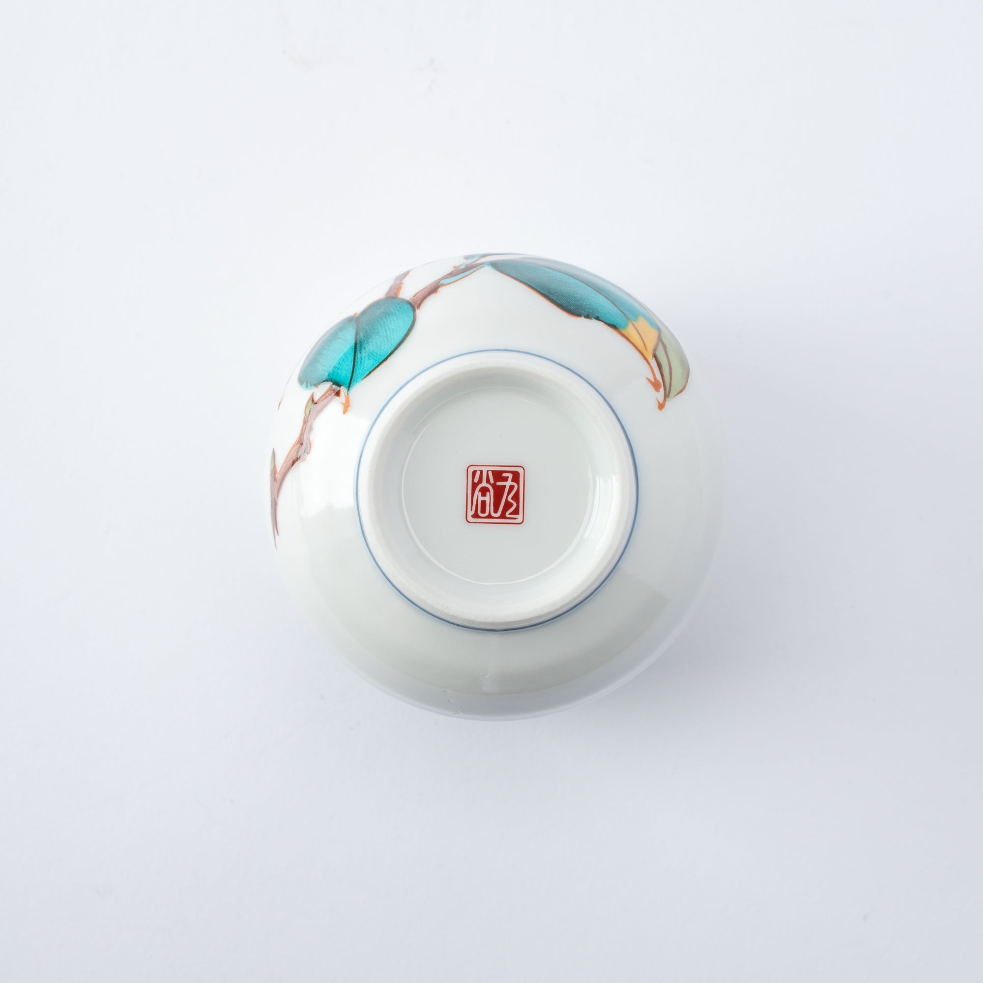 A Year in Bloom Yunomi Japanese Teacup - JAPAN KUTANI SHOP