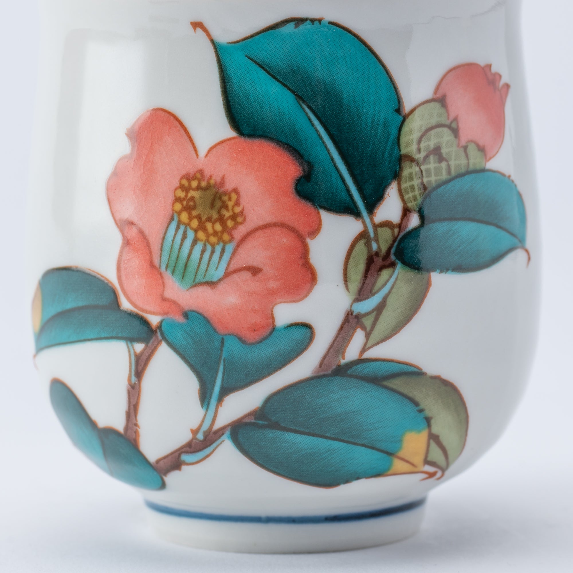A Year in Bloom Yunomi Japanese Teacup - JAPAN KUTANI SHOP