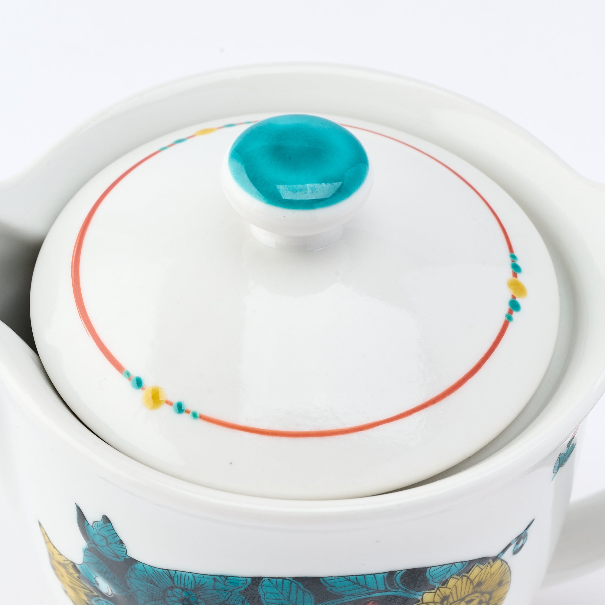 Botanical Series Japanese Teapot - JAPAN KUTANI SHOP
