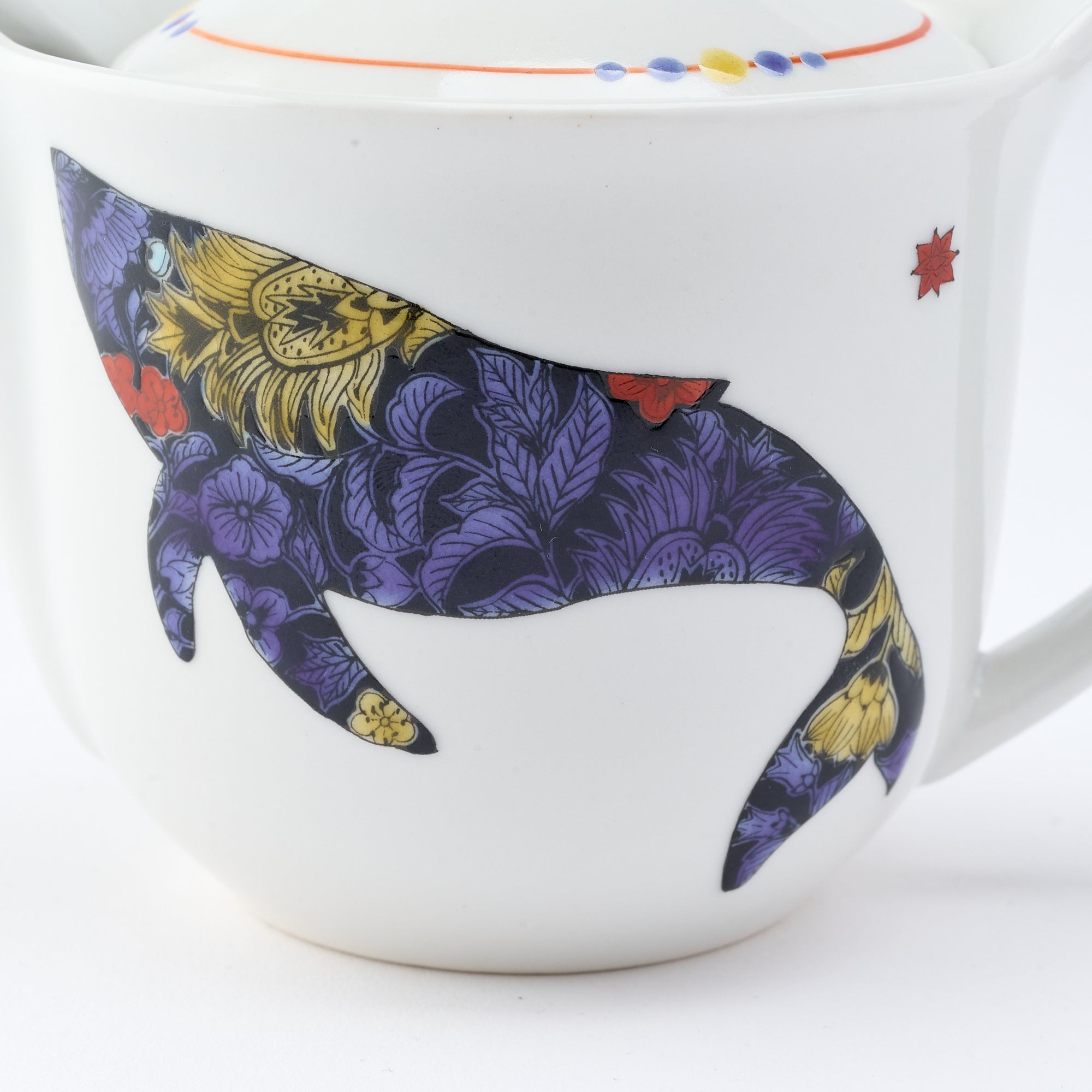 Botanical Series Japanese Teapot - JAPAN KUTANI SHOP