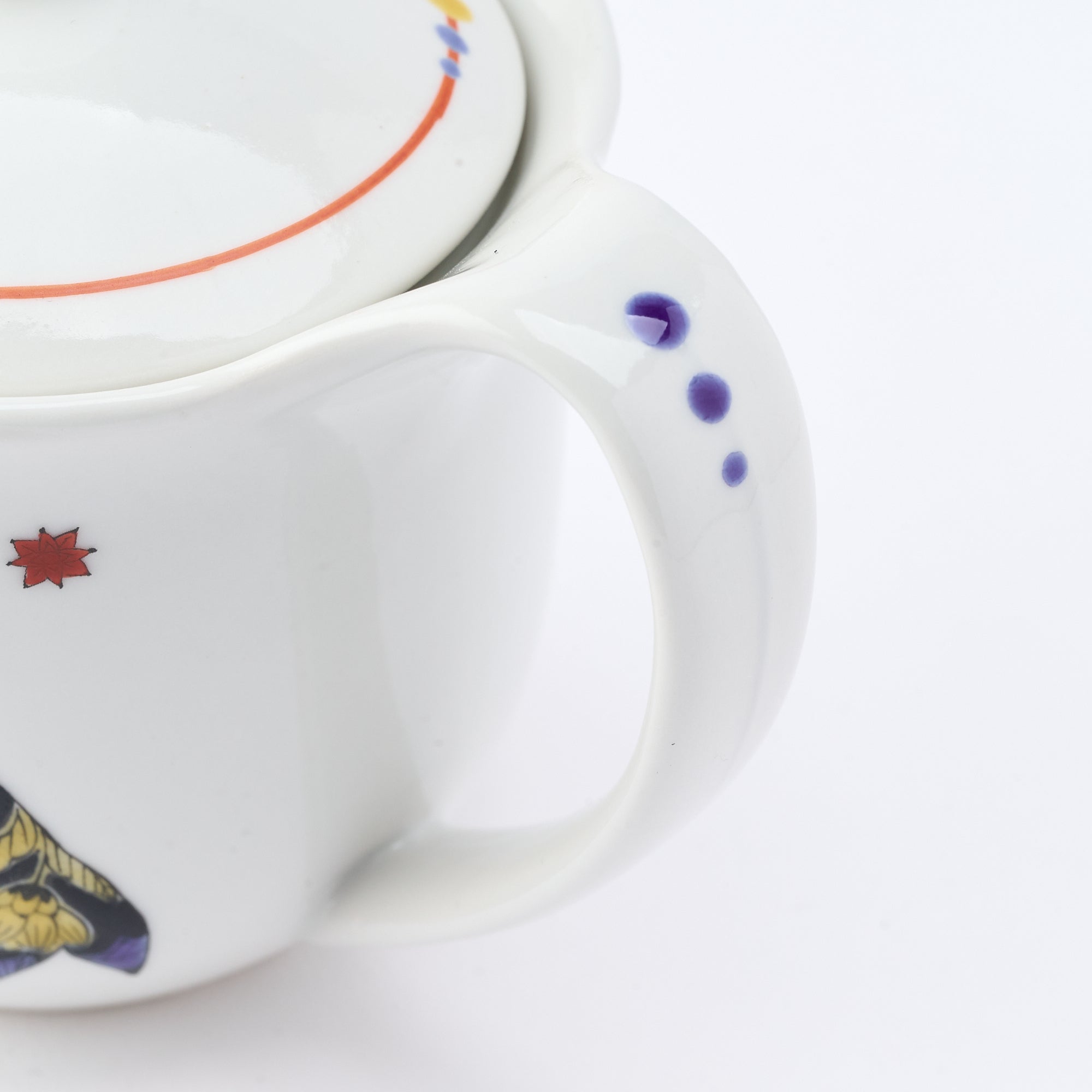 Botanical Series Japanese Teapot - JAPAN KUTANI SHOP