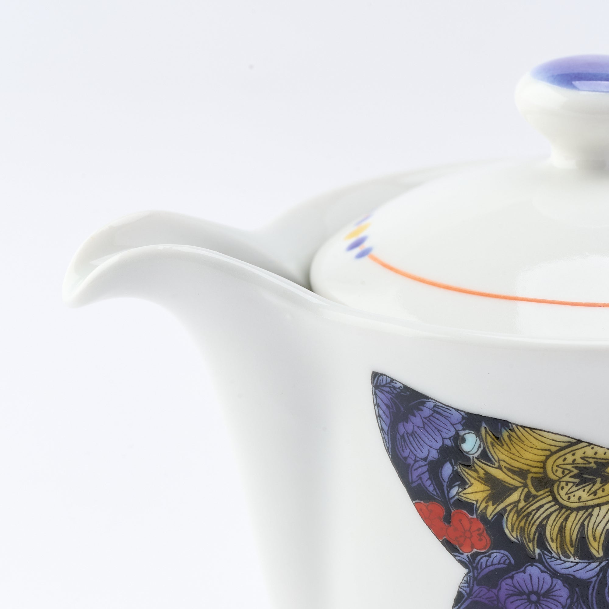 Botanical Series Japanese Teapot - JAPAN KUTANI SHOP