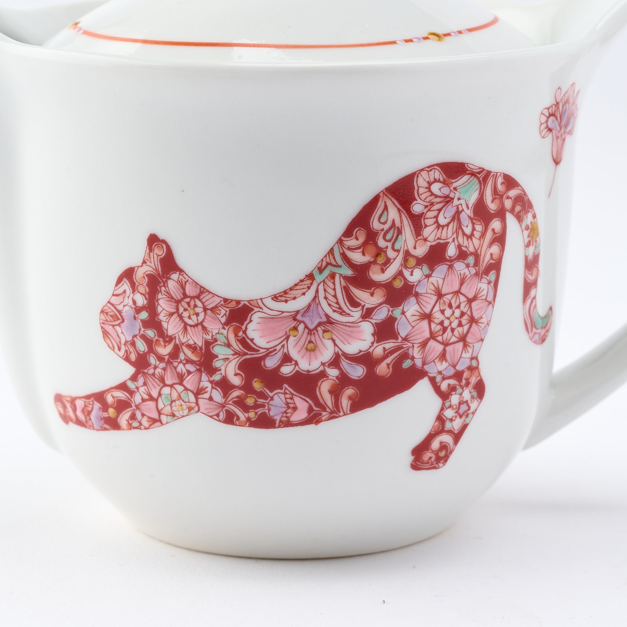 Botanical Series Japanese Teapot - JAPAN KUTANI SHOP