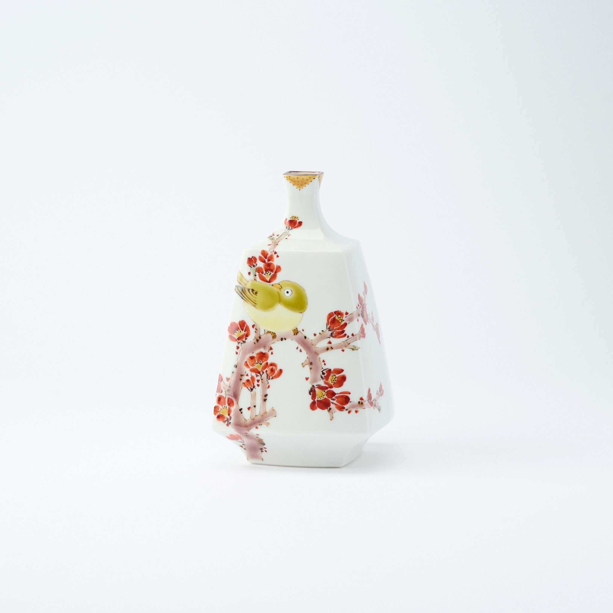 Bird and Botanicals Flower Vase