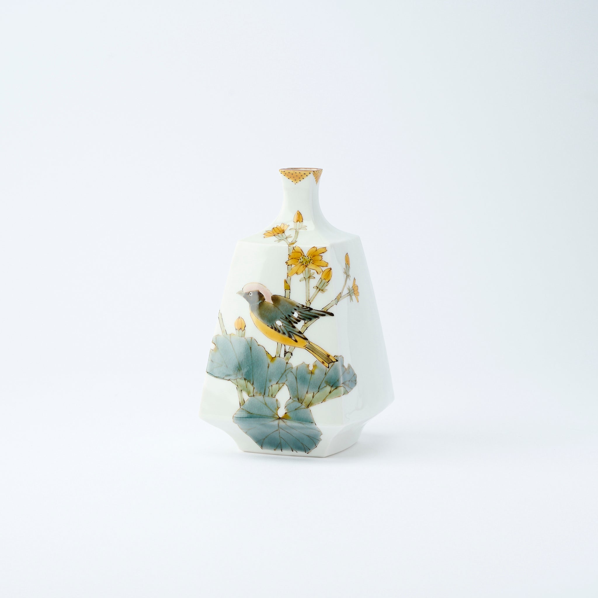 Bird and Botanicals Flower Vase