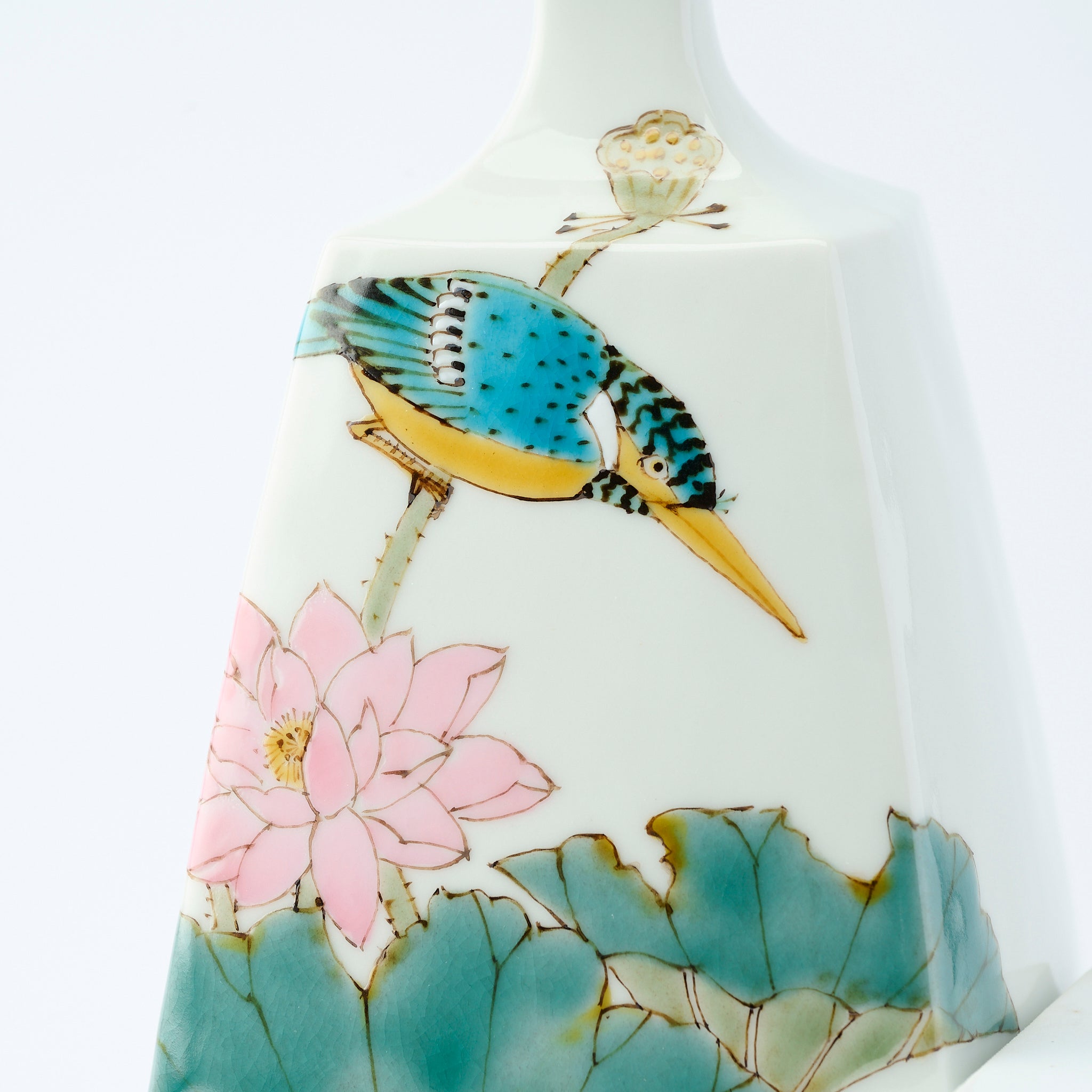 Bird and Botanicals Flower Vase