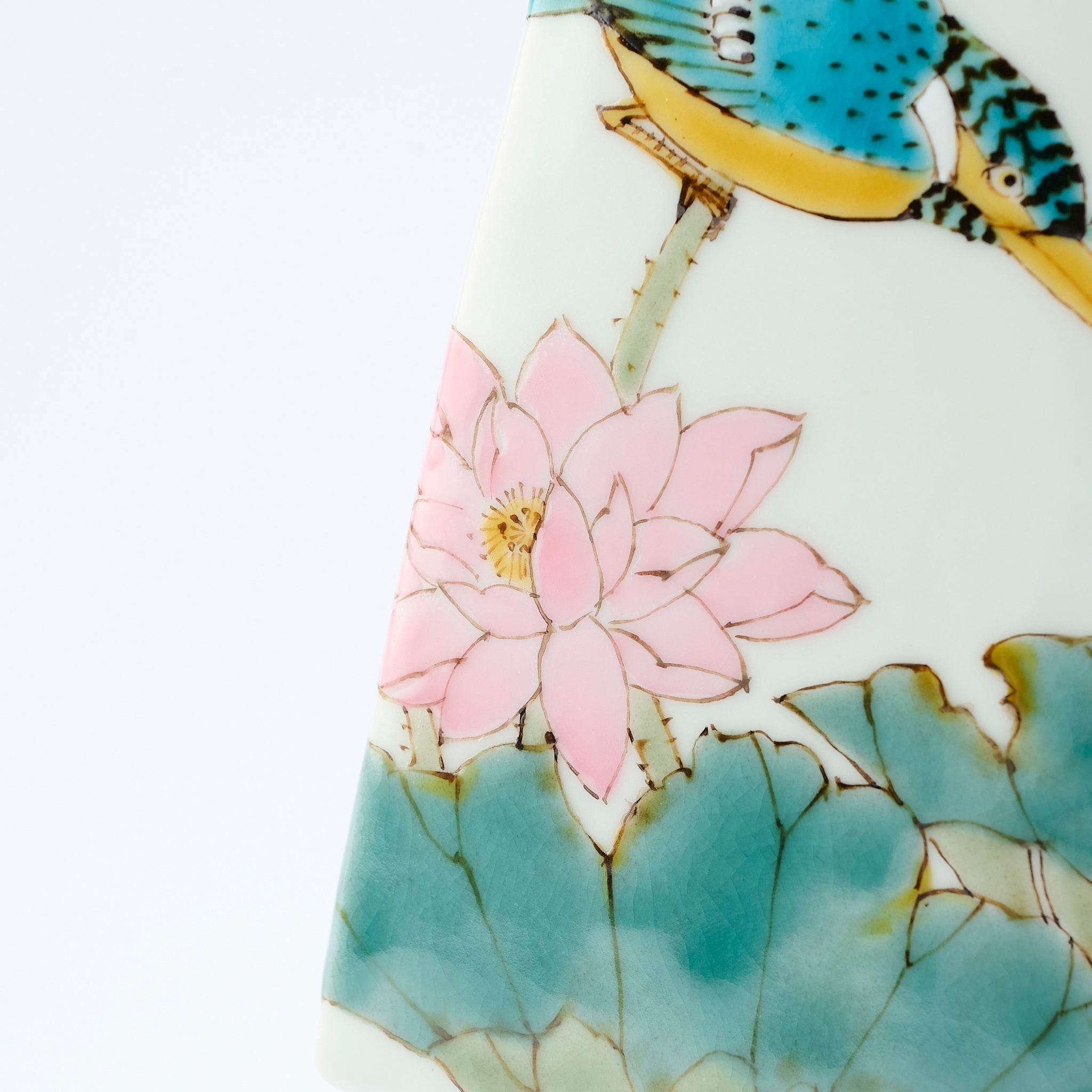 Bird and Botanicals Flower Vase