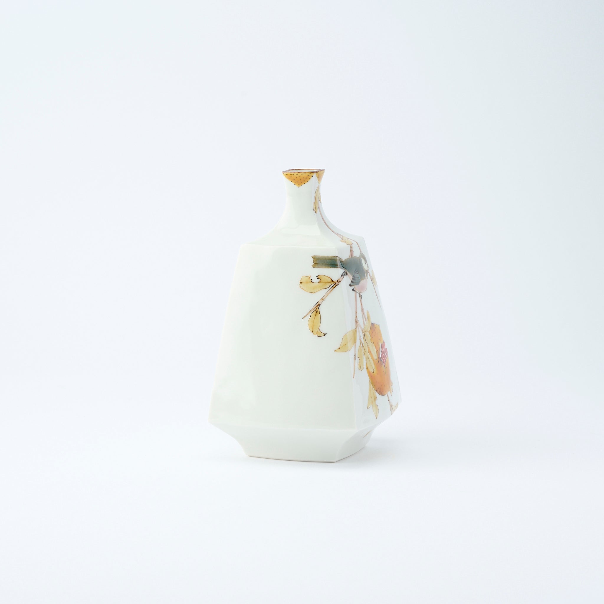 Bird and Botanicals Flower Vase