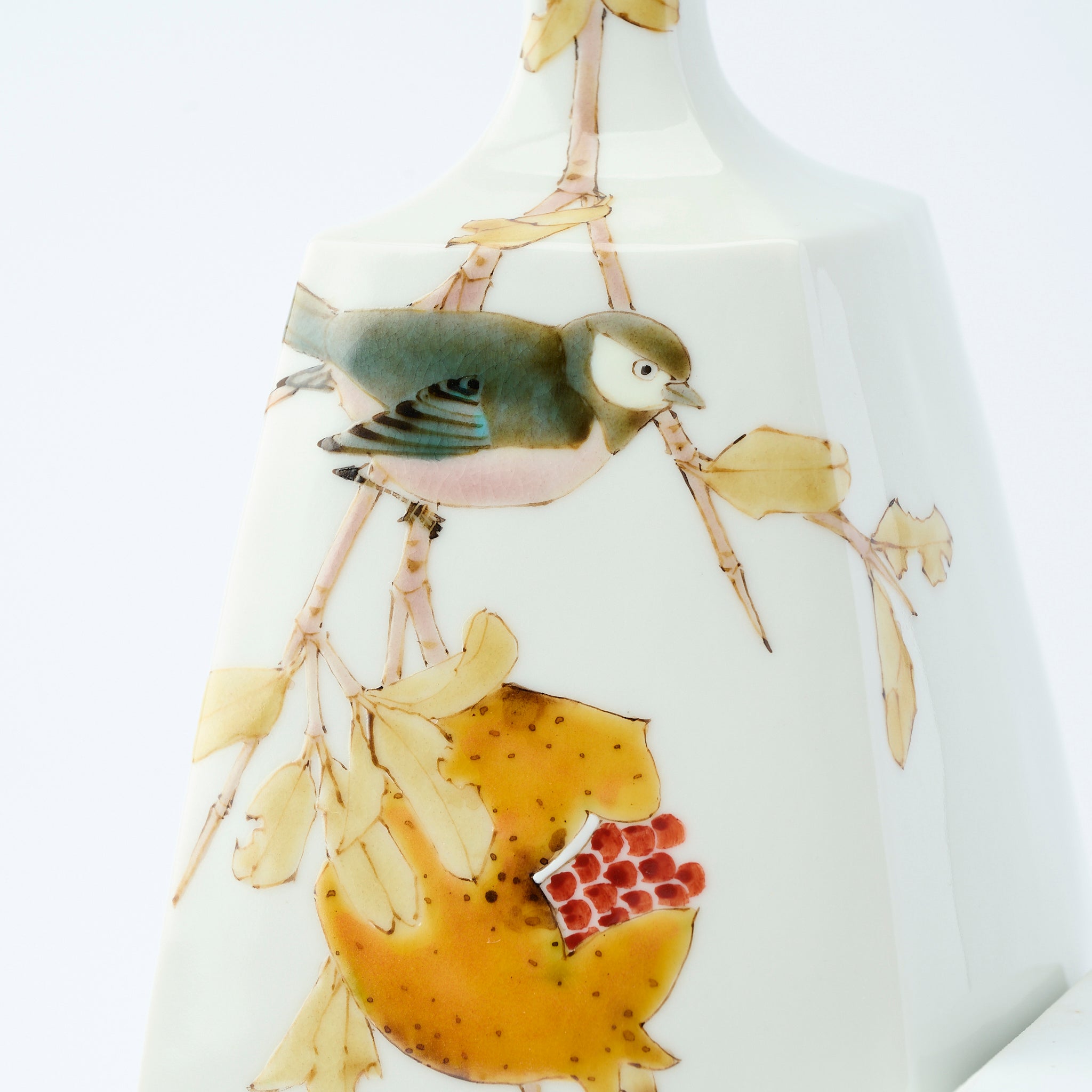 Bird and Botanicals Flower Vase