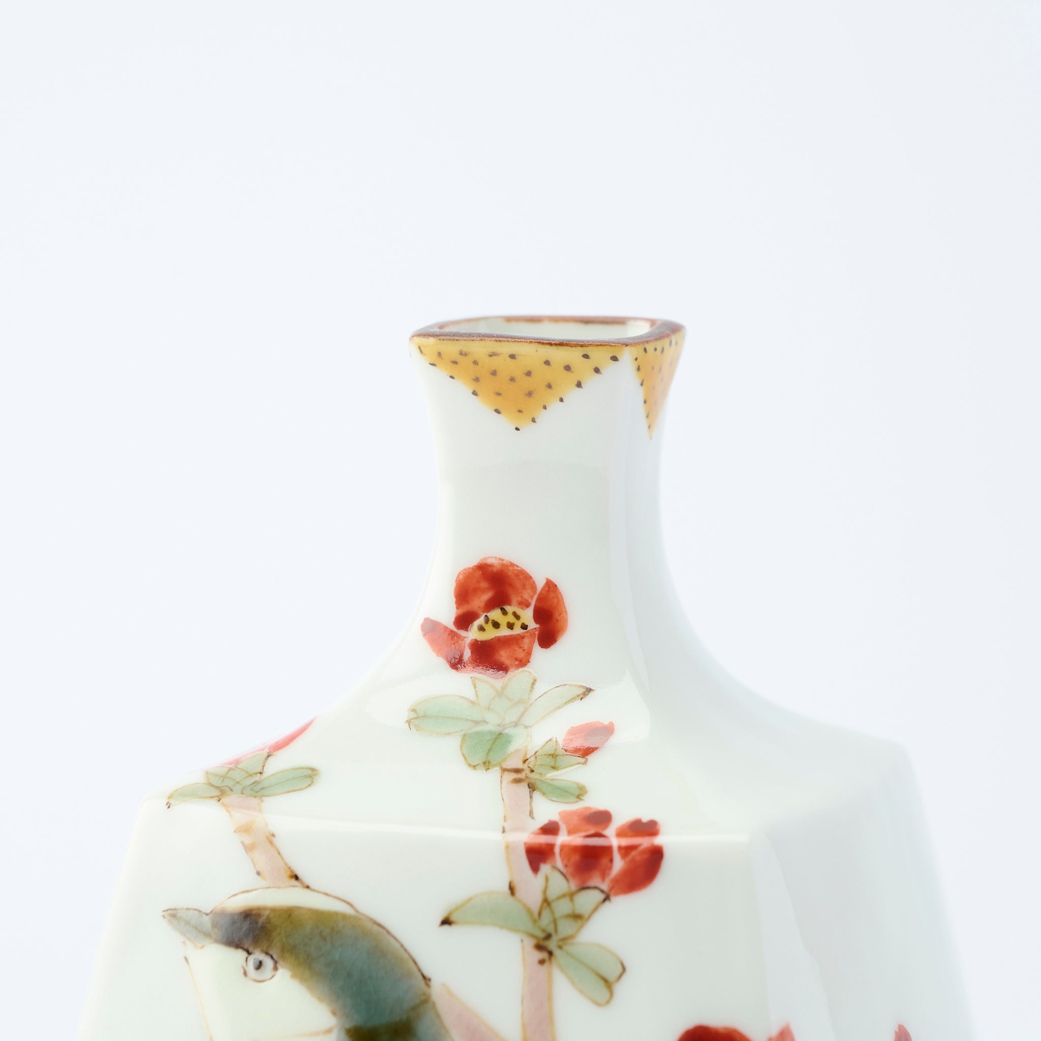 Bird and Botanicals Flower Vase