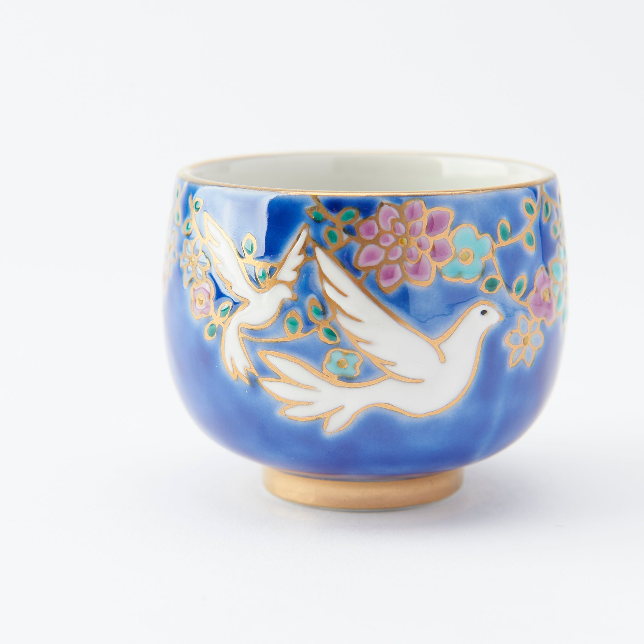 Animals and Florals Guinomi Sake Cup