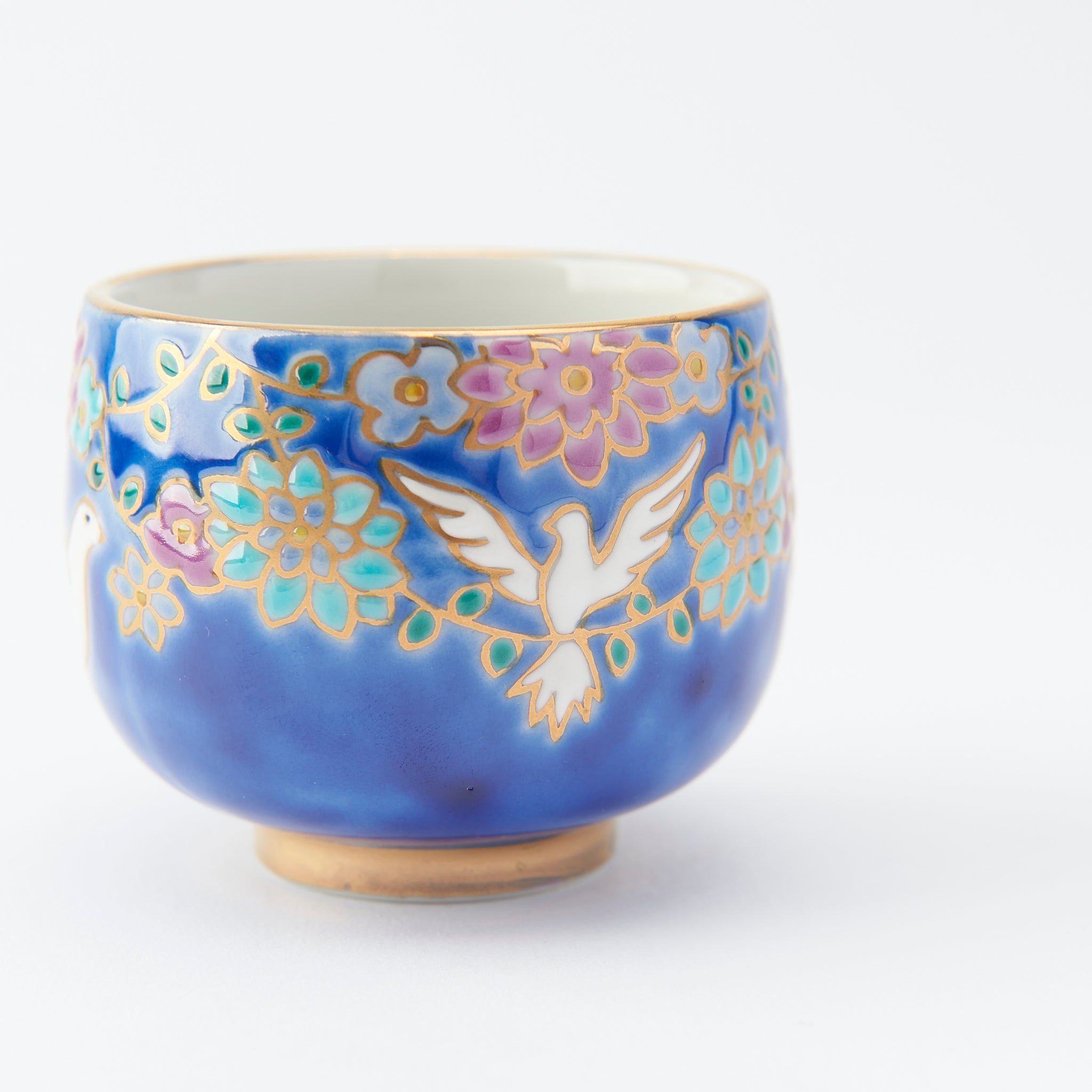 Animals and Florals Guinomi Sake Cup