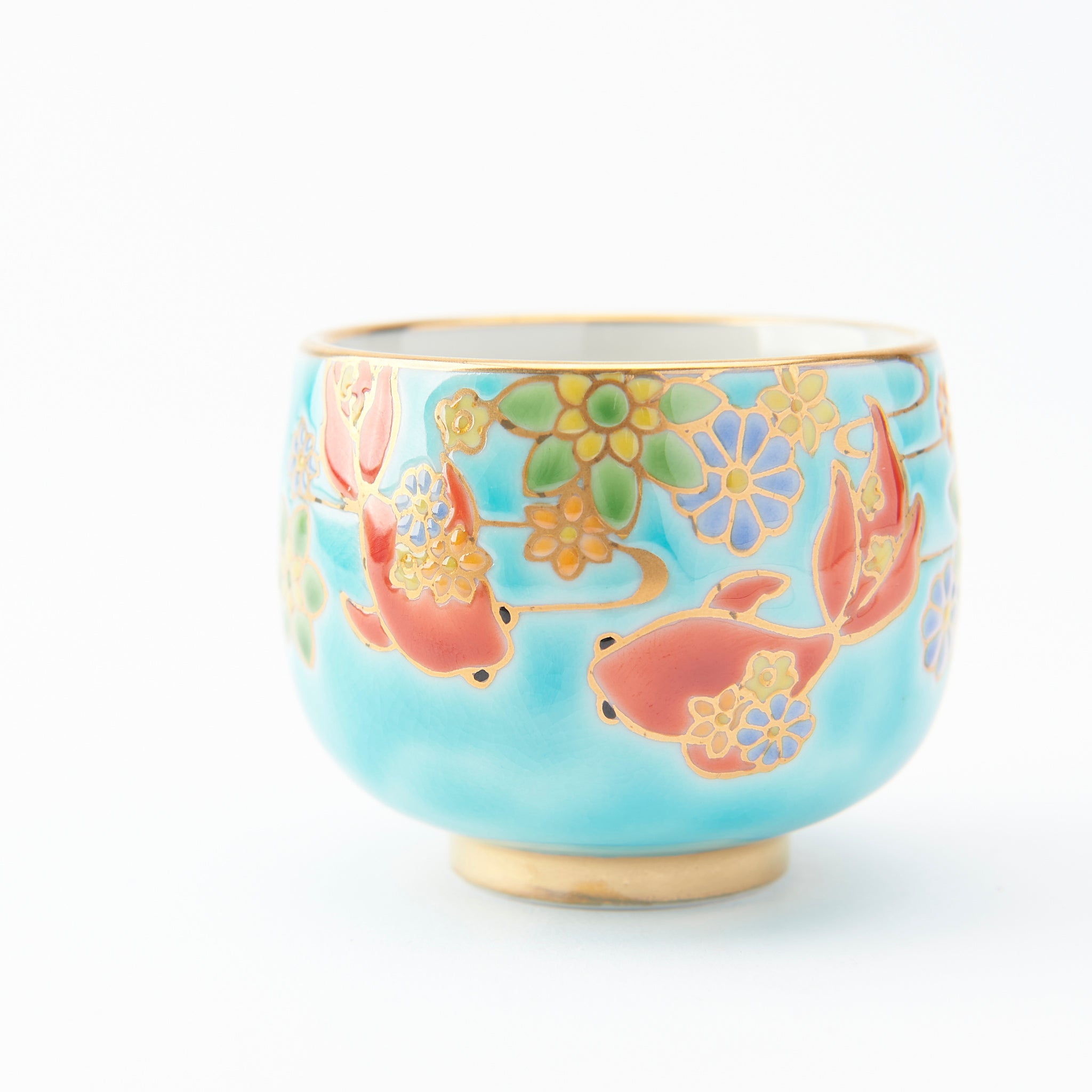 Animals and Florals Guinomi Sake Cup