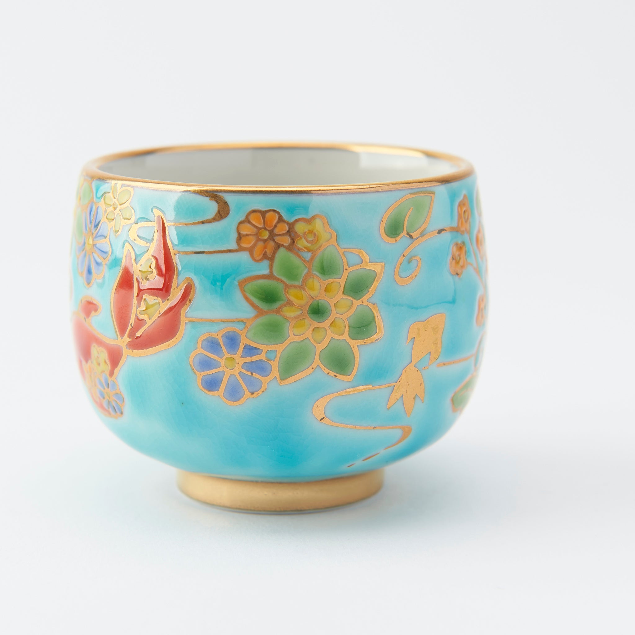 Animals and Florals Guinomi Sake Cup