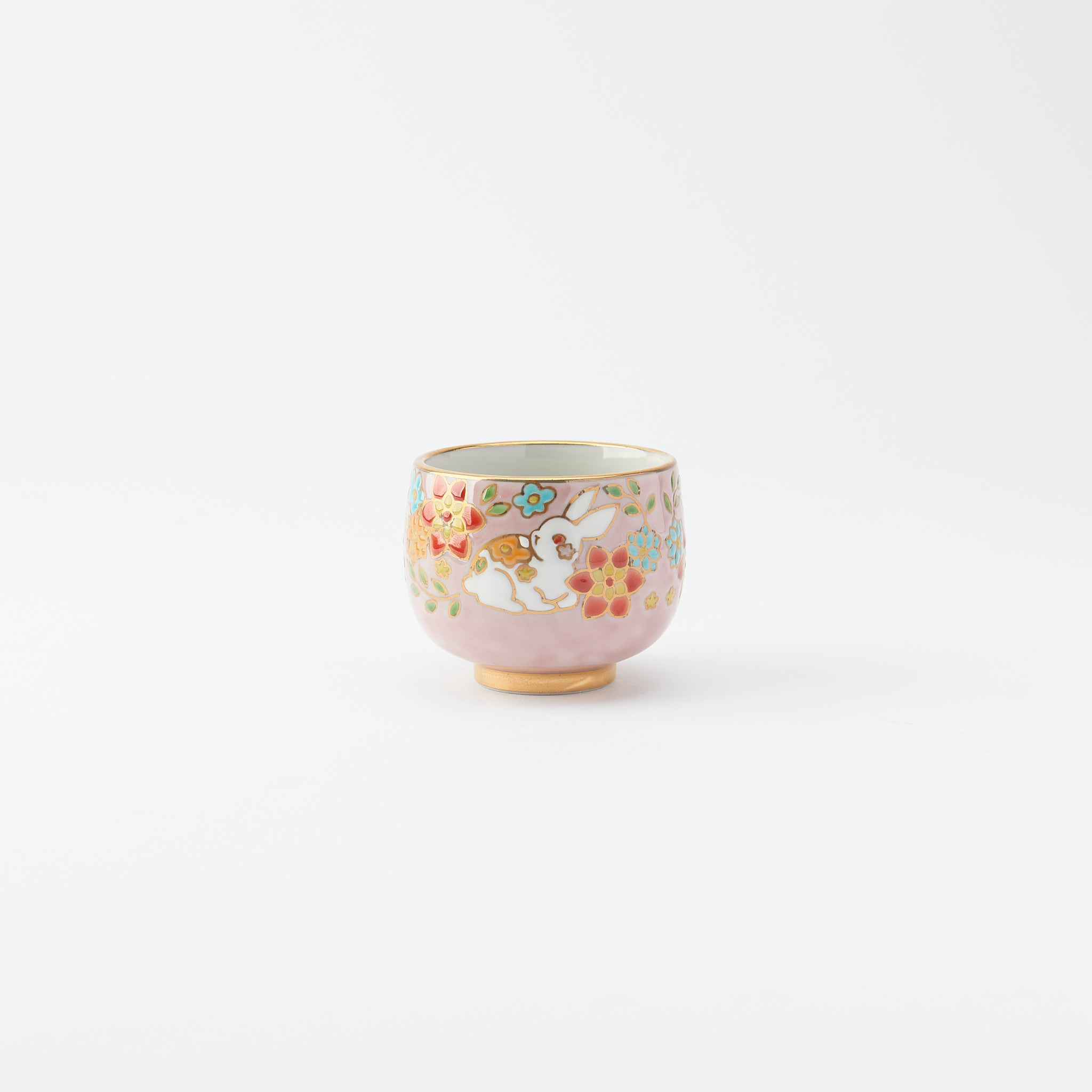 Animals and Florals Guinomi Sake Cup