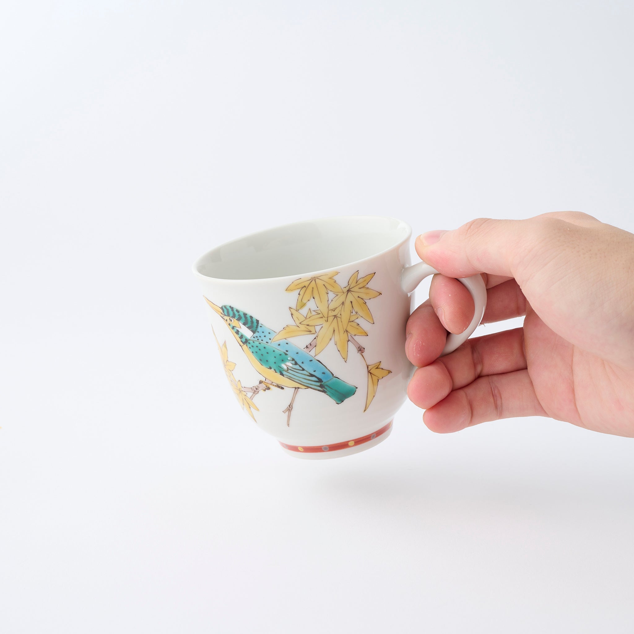Bird and Botanicals Mug - JAPAN KUTANI SHOP