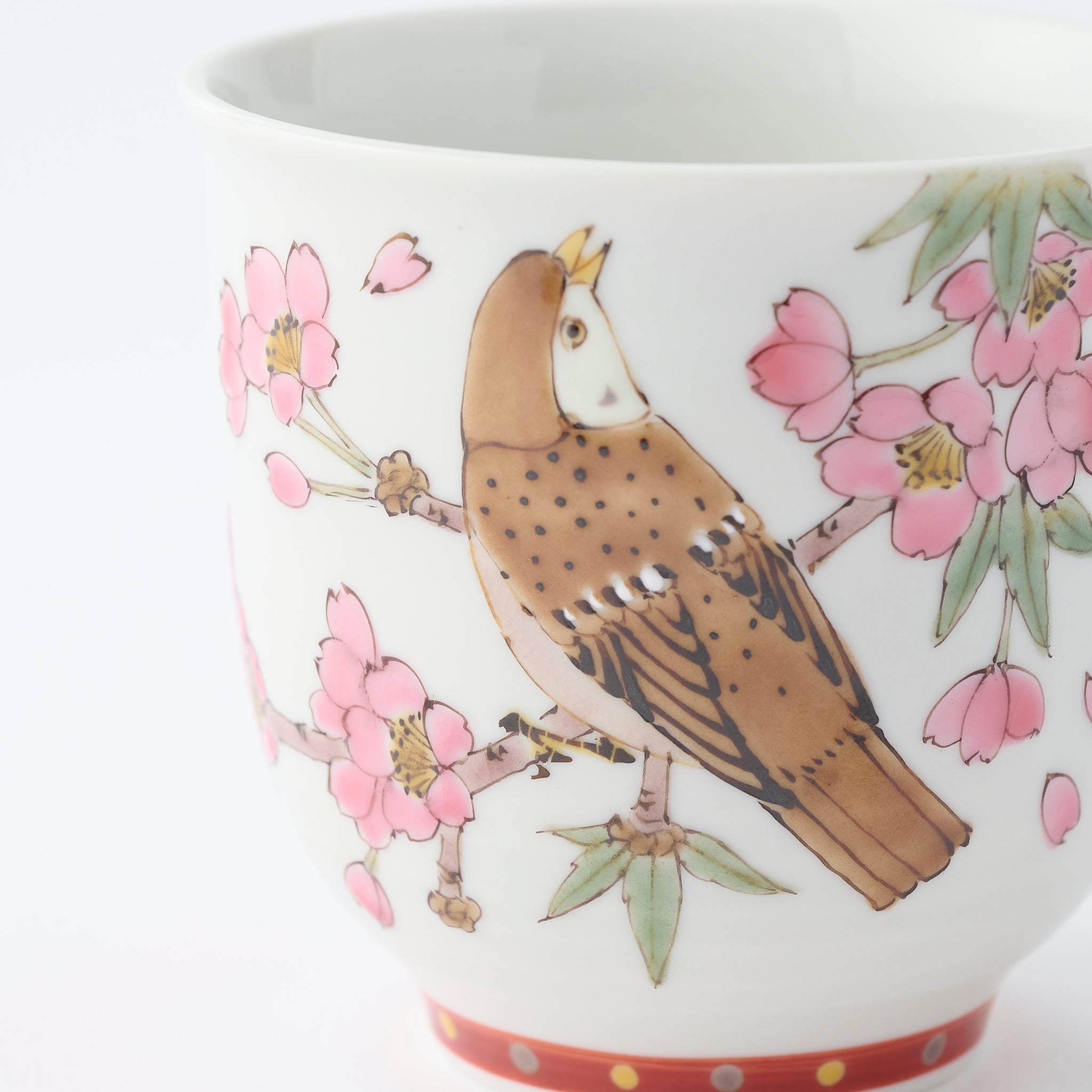 Bird and Botanicals Mug - JAPAN KUTANI SHOP
