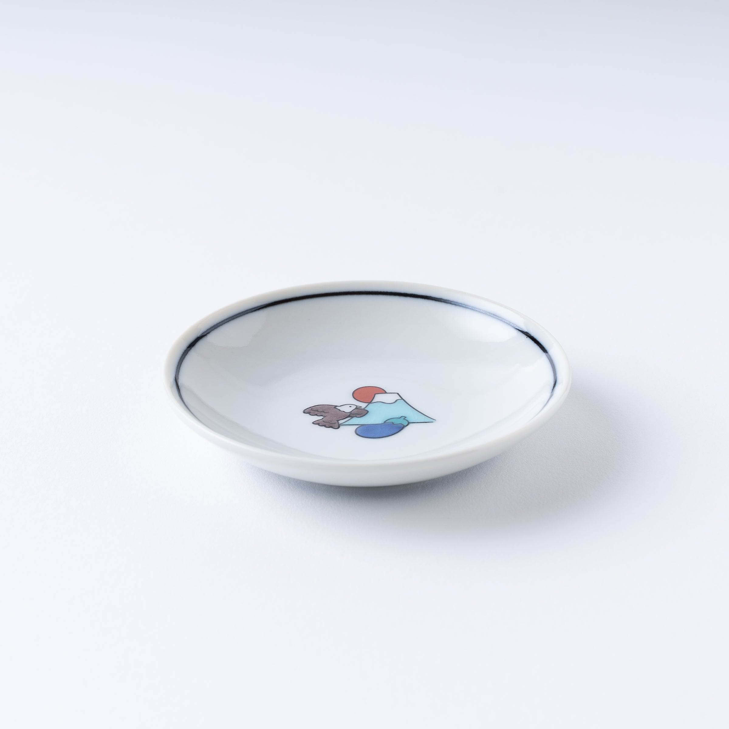 Small Charm Sauce Plate - JAPAN KUTANI SHOP